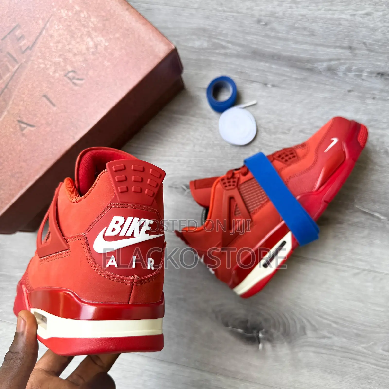 Original Nigel Sylvester X Air Jordan 4 Retro Bike Air Snks