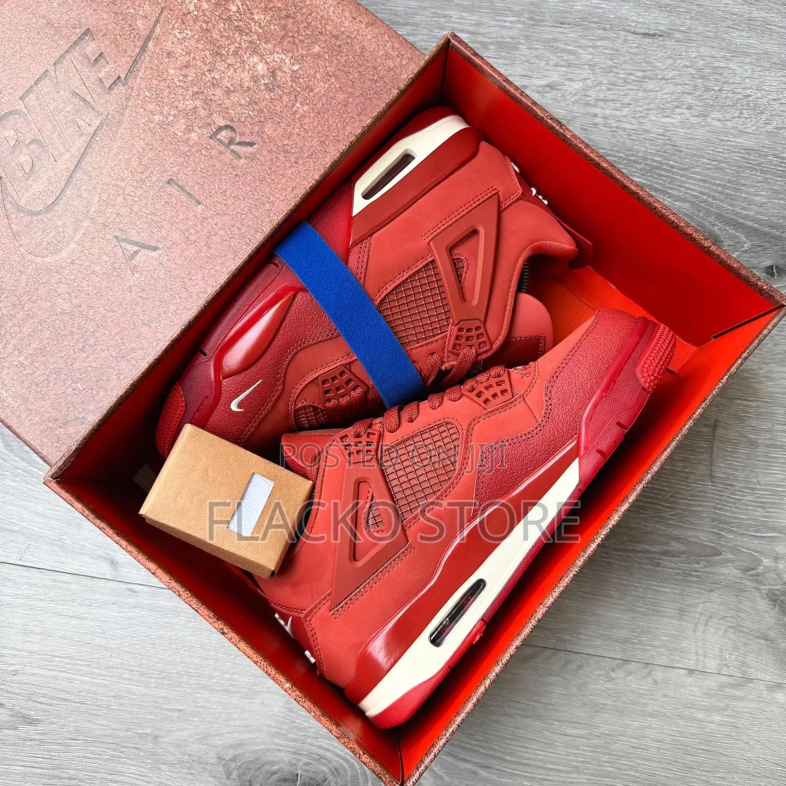 Original Nigel Sylvester X Air Jordan 4 Retro Bike Air Snks