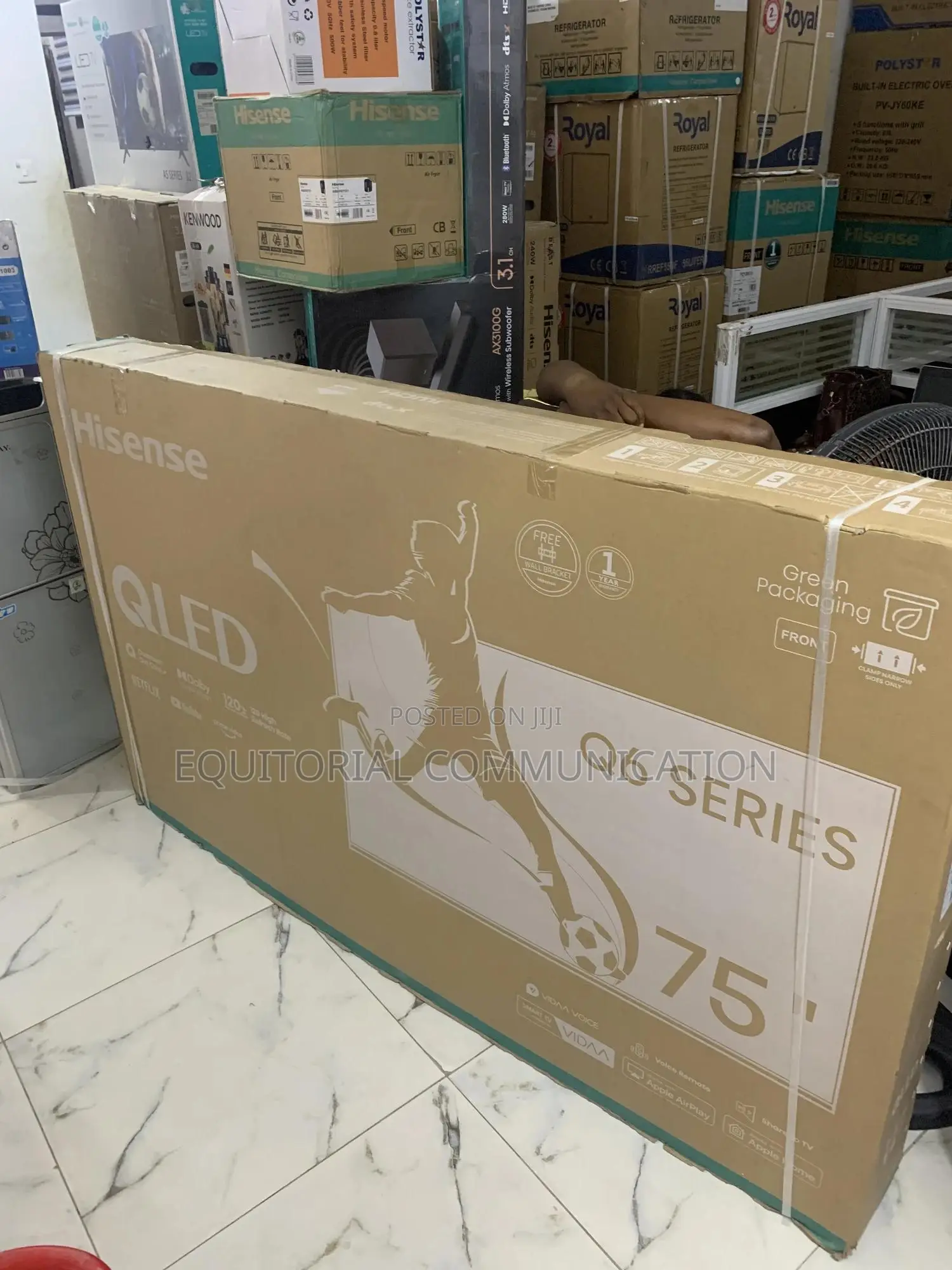 Hisense Qled 75” – Built for Streaming Everything