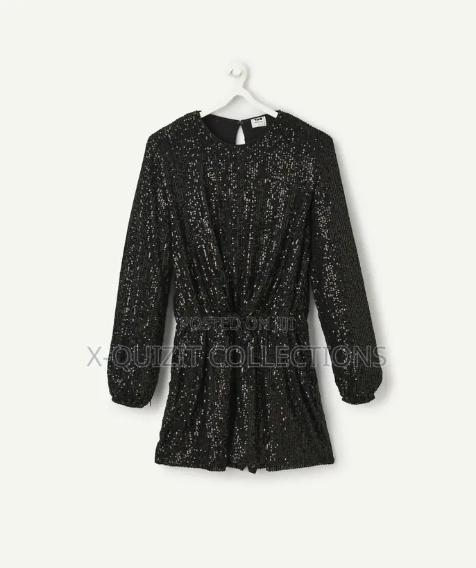 Girl's Sequin Playsuit (2y-14y)