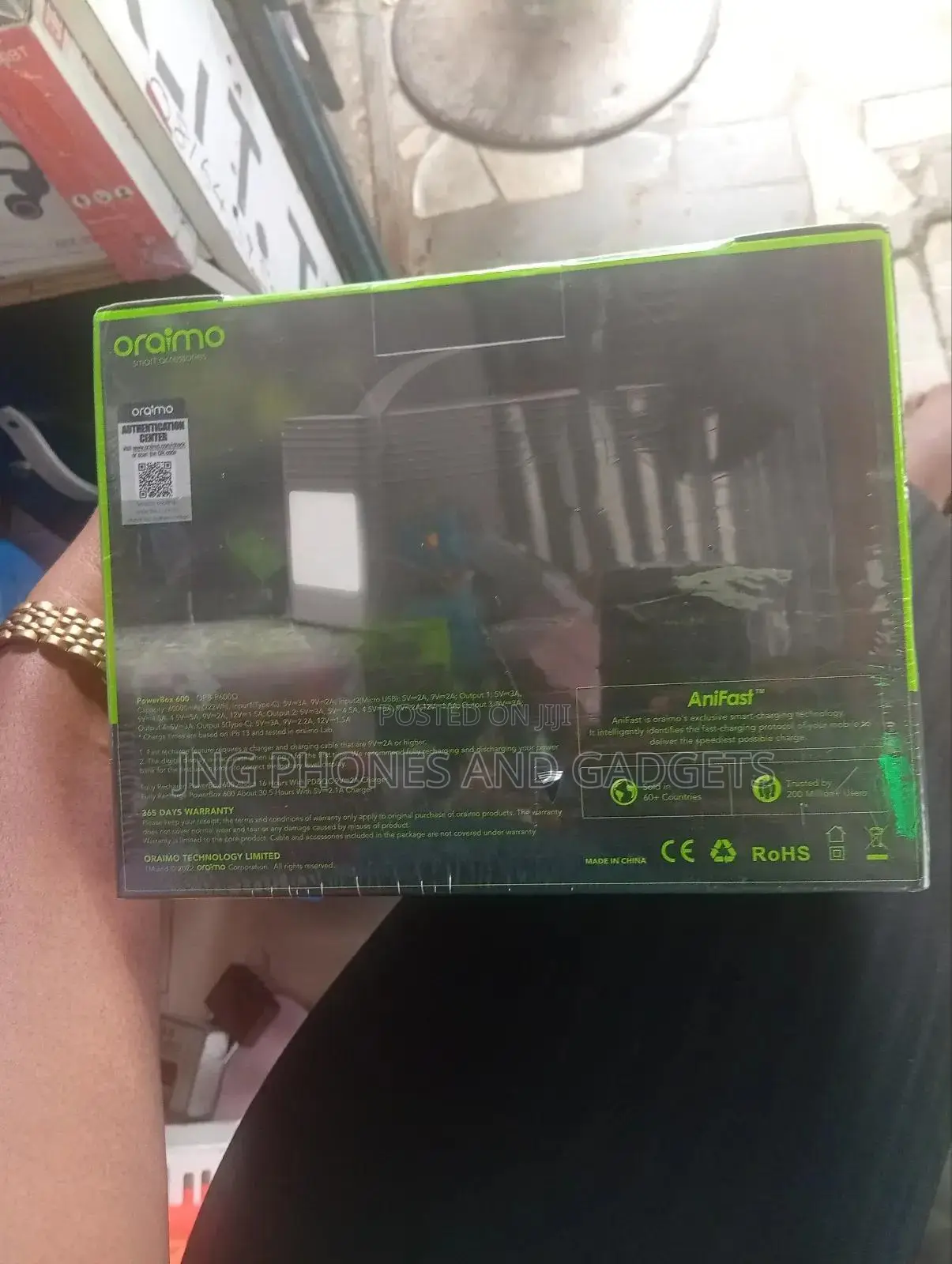 Oraimo Power