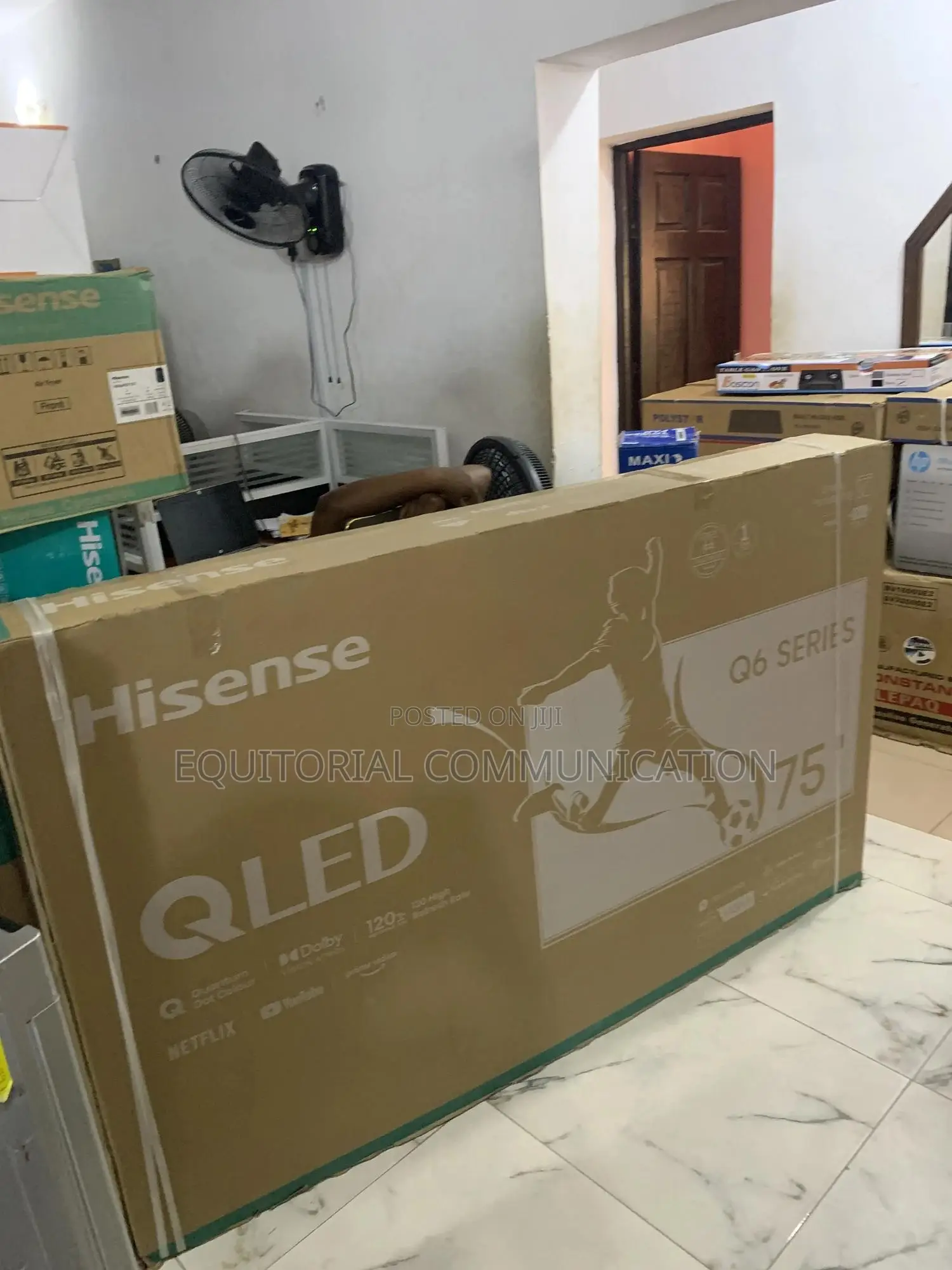 Experience Bigger, Better Viewing – Hisense 75” Qled