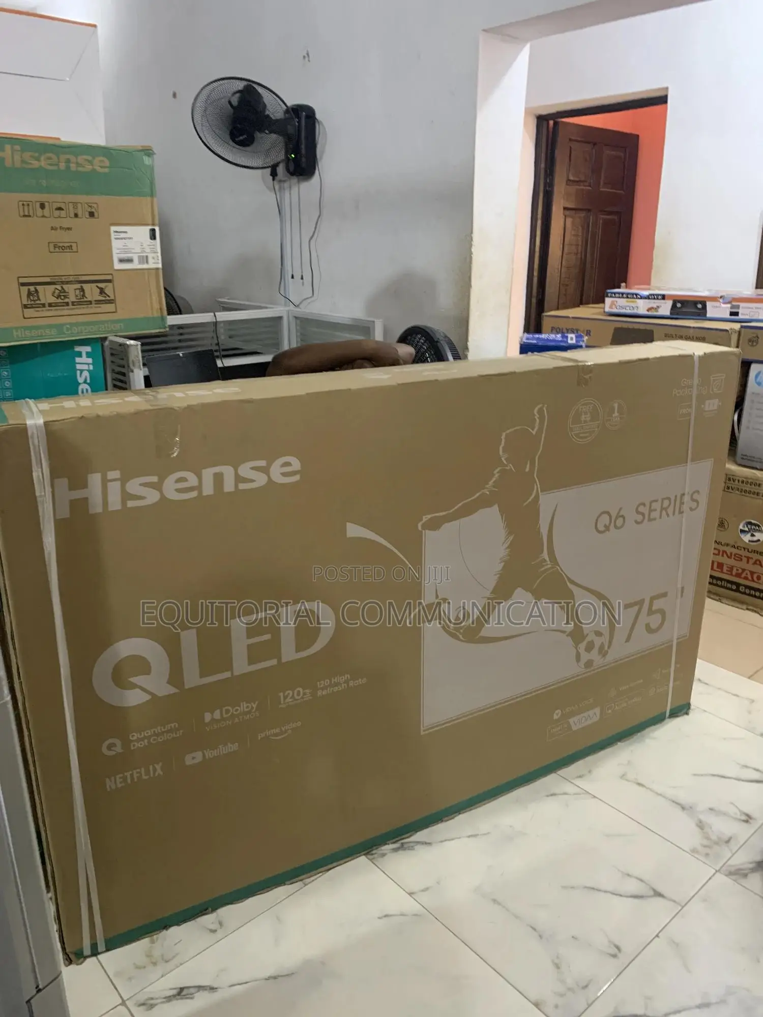 Experience Bigger, Better Viewing – Hisense 75” Qled