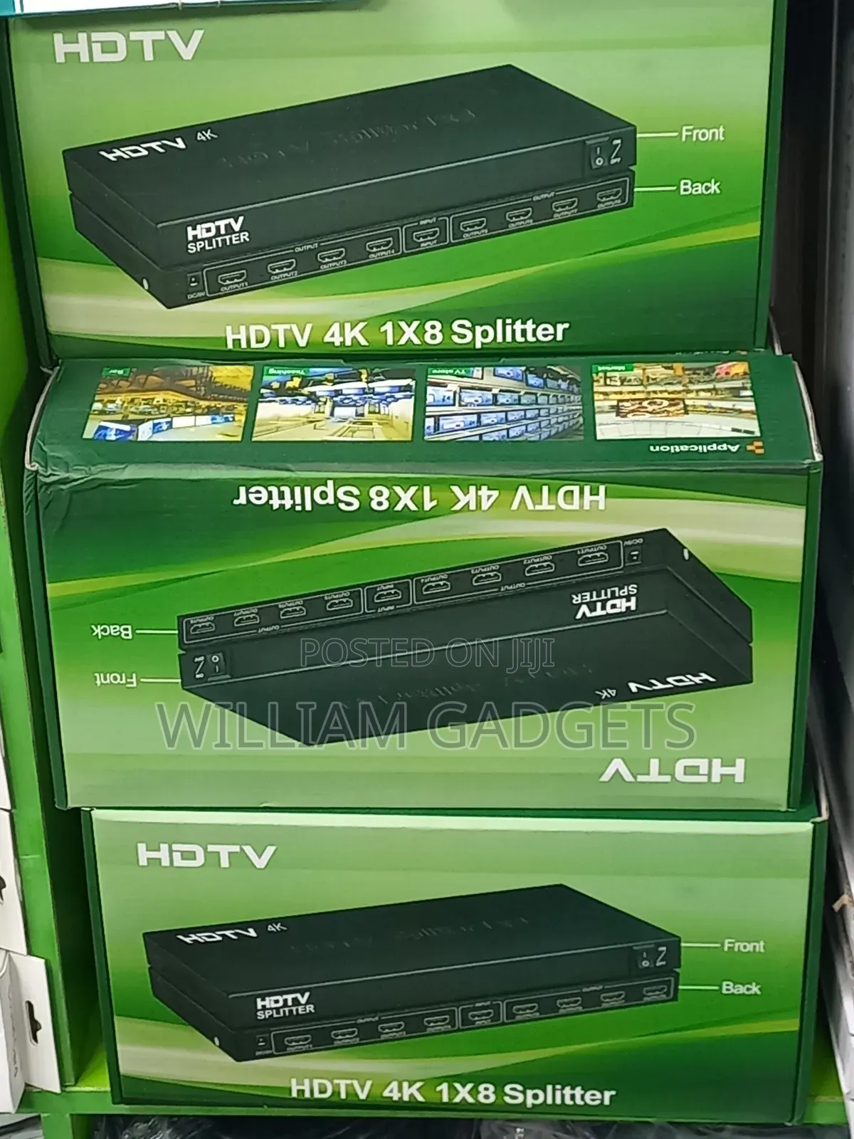 HDTV 1x8 Port Splitter