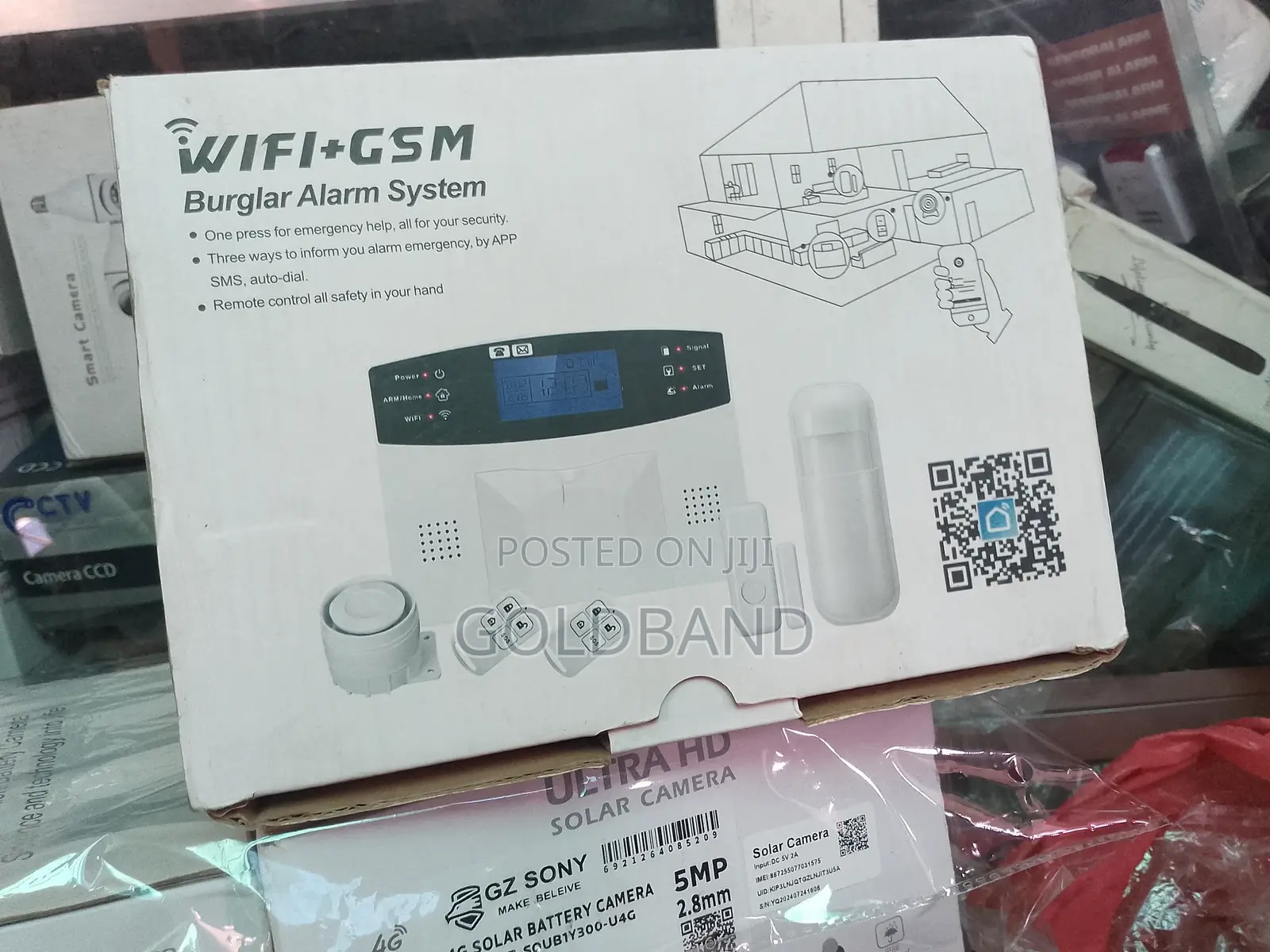 Multi-Use Smart Alarm – GSM + Wifi Intruder Detection System