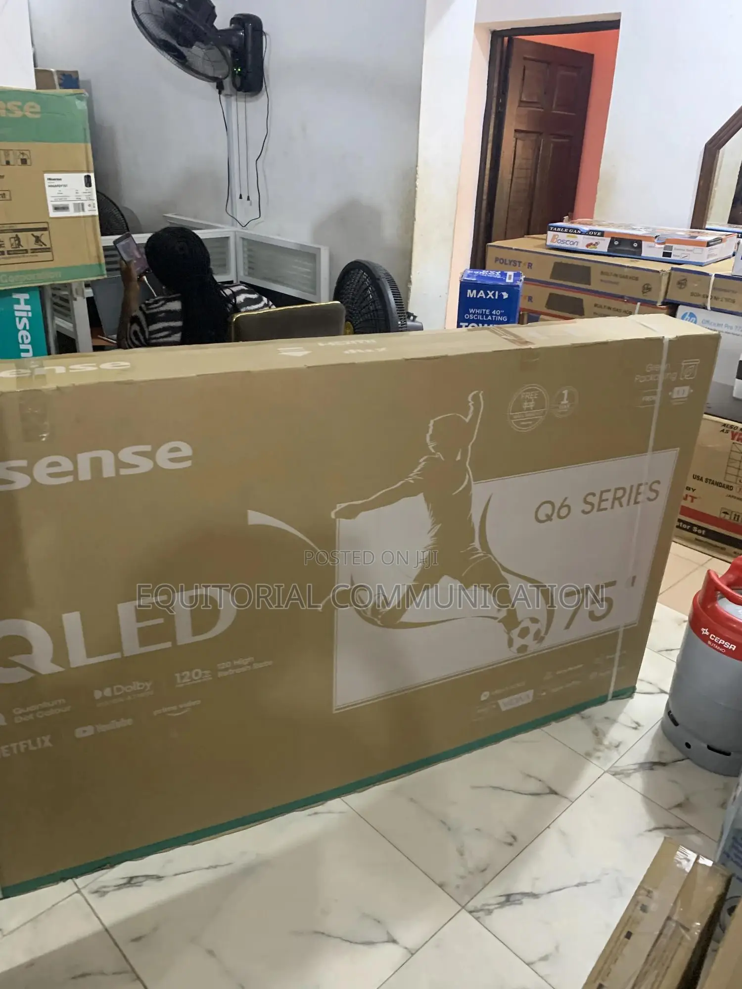 Hisense Qled Tv– 75” of Pure Entertainment
