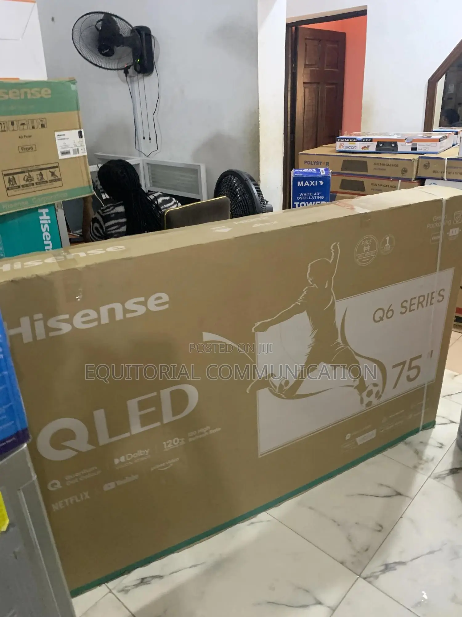 Hisense Qled Tv– 75” of Pure Entertainment