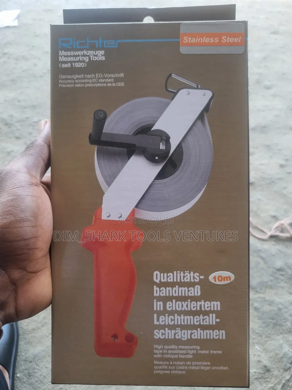 10meter Dipping Tape(Stainless Steel)