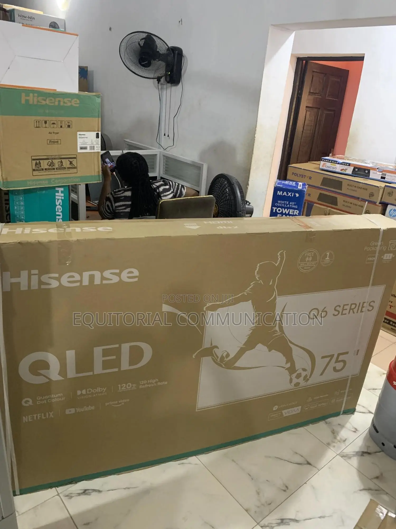 Hisense Qled 75” Smart Tv – Hdmi 2.1 Ready
