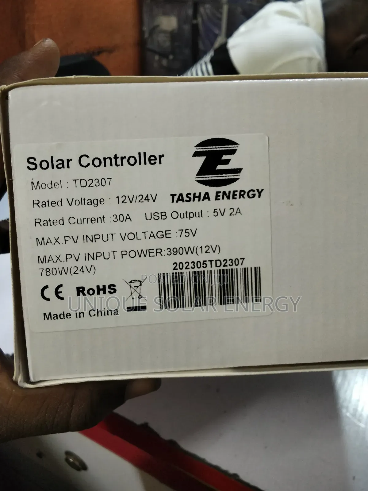 Tasha Energy 30ah MPPT Charge Controller