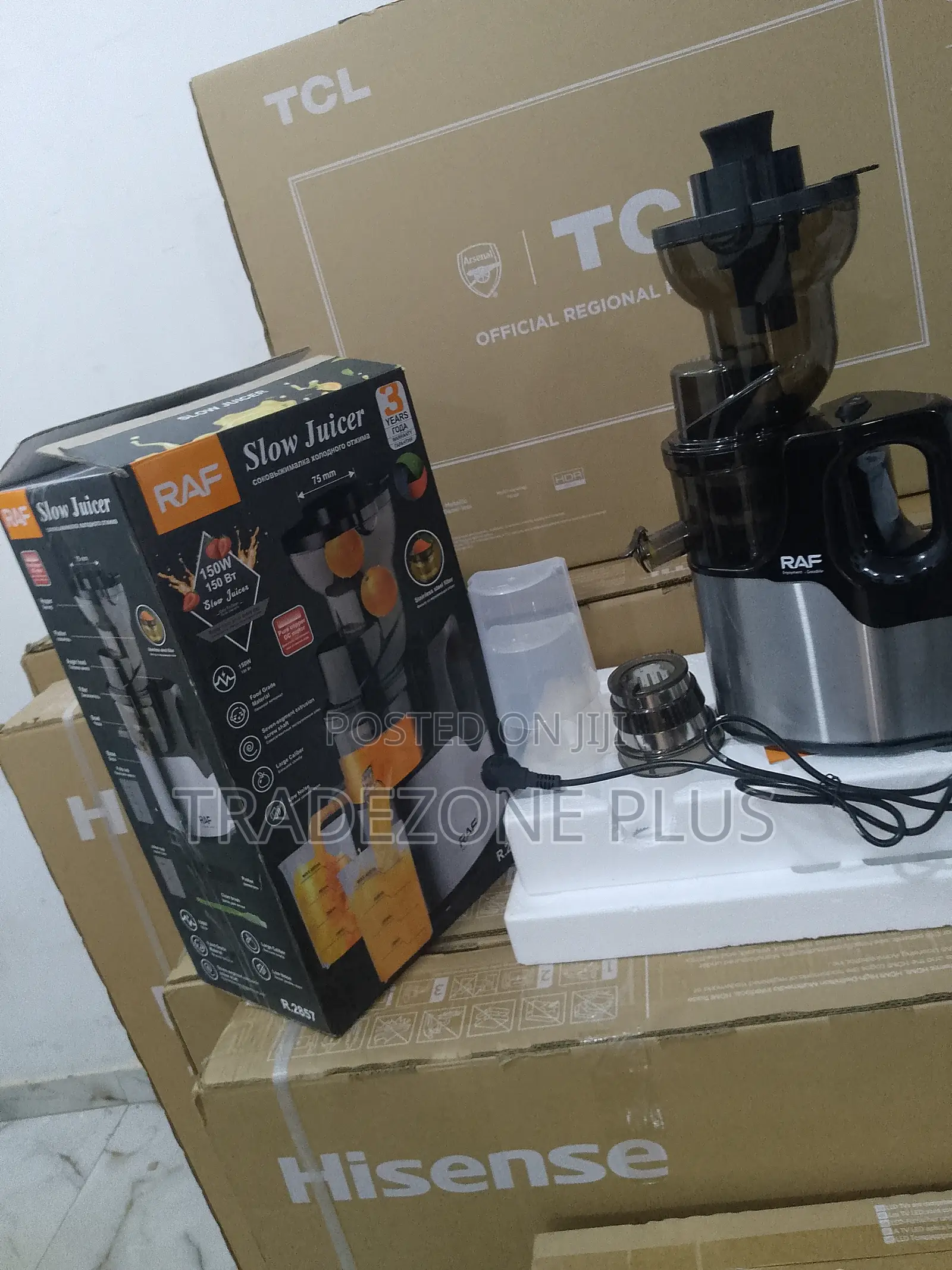 Raf Citrus and Roots Slow Juicer 150w R2857
