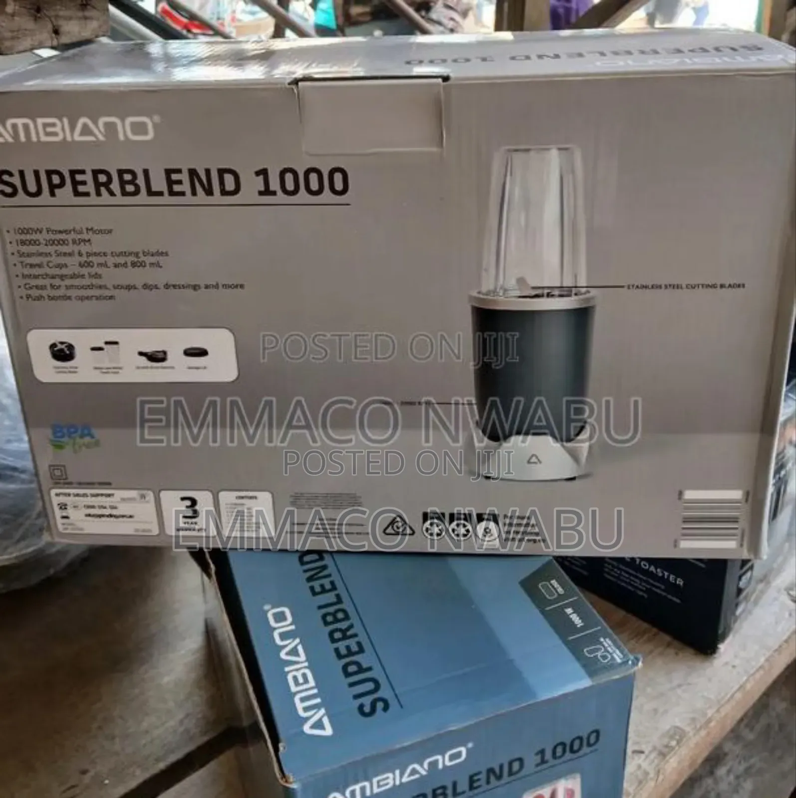 Ambiano Superbly 1000w Blender