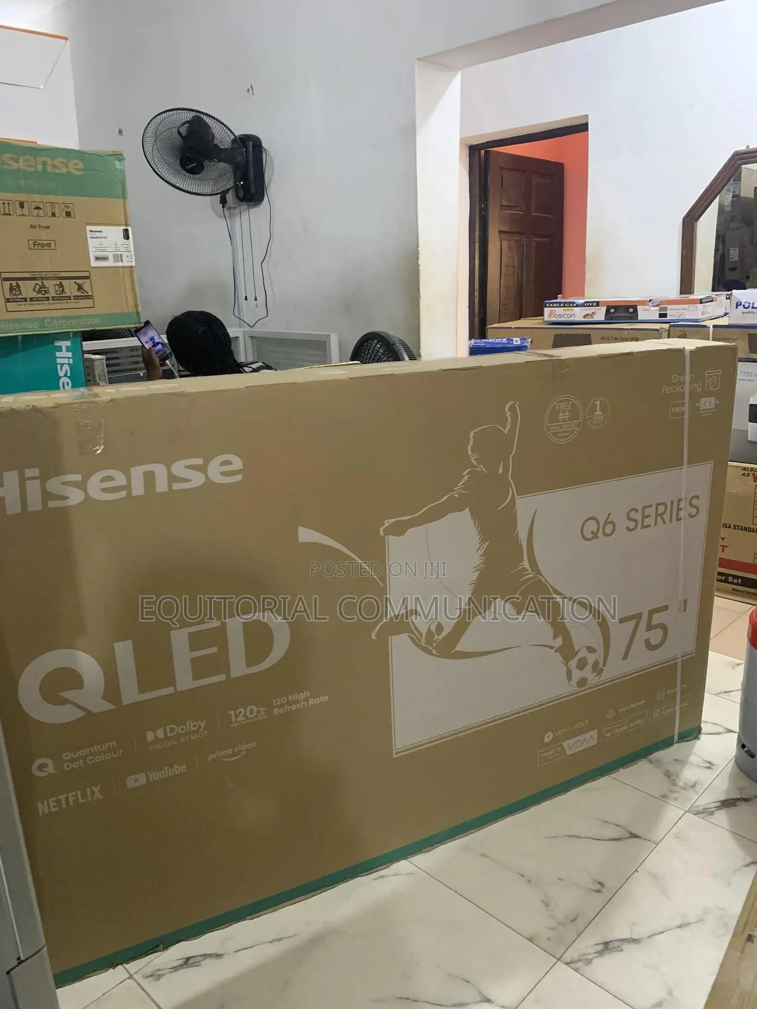 Hisense 75-Inch Tv – Ultra-Slim Bezel Qled