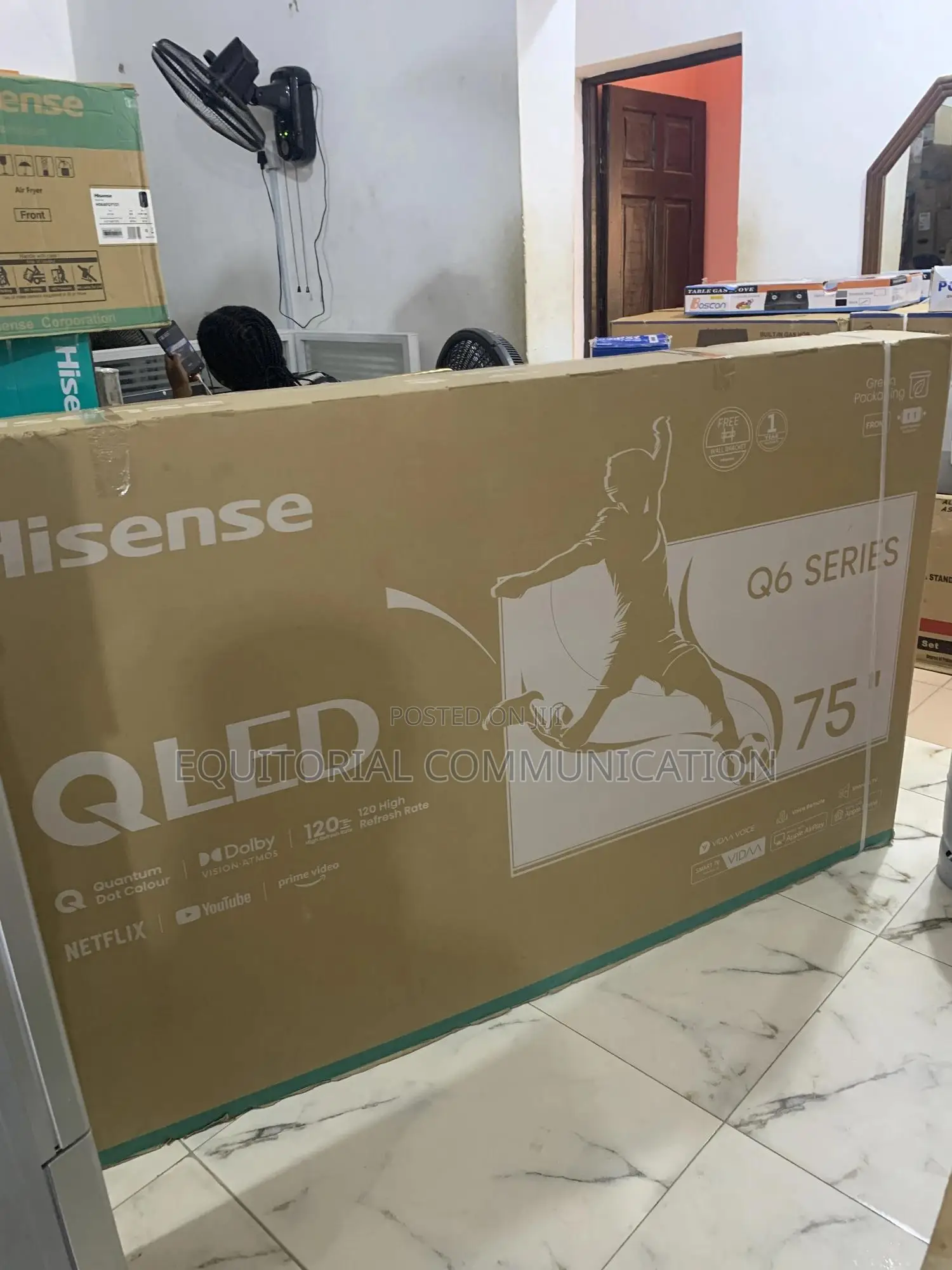 75” Hisense Qled – True Cinematic Experience
