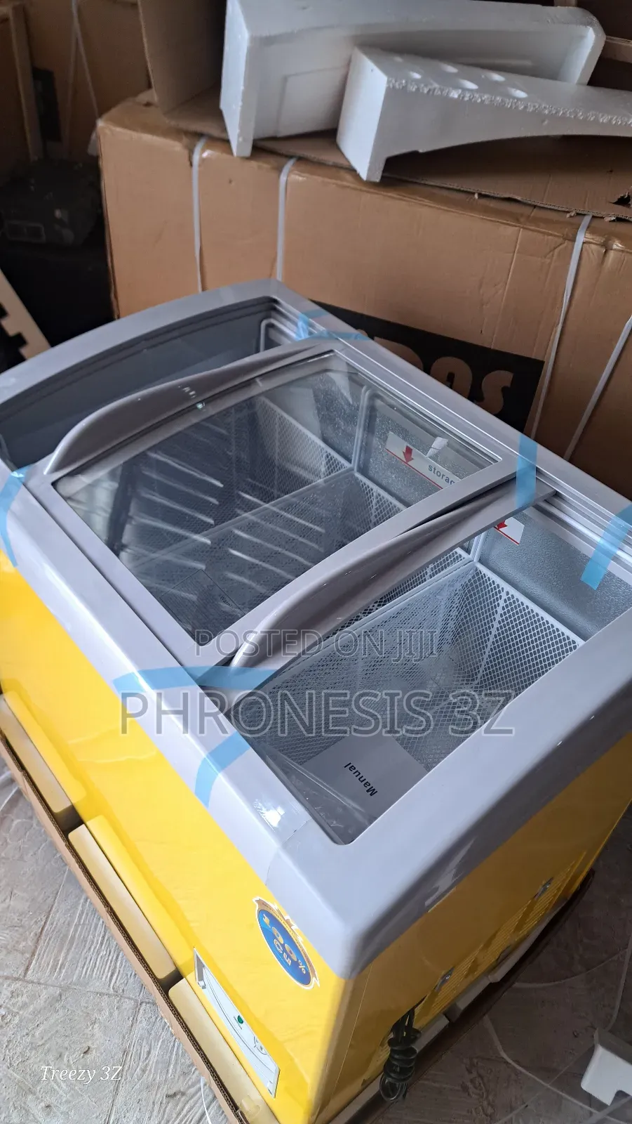 Showcase Display Freezer - 100% Copper (1.0 Meter)