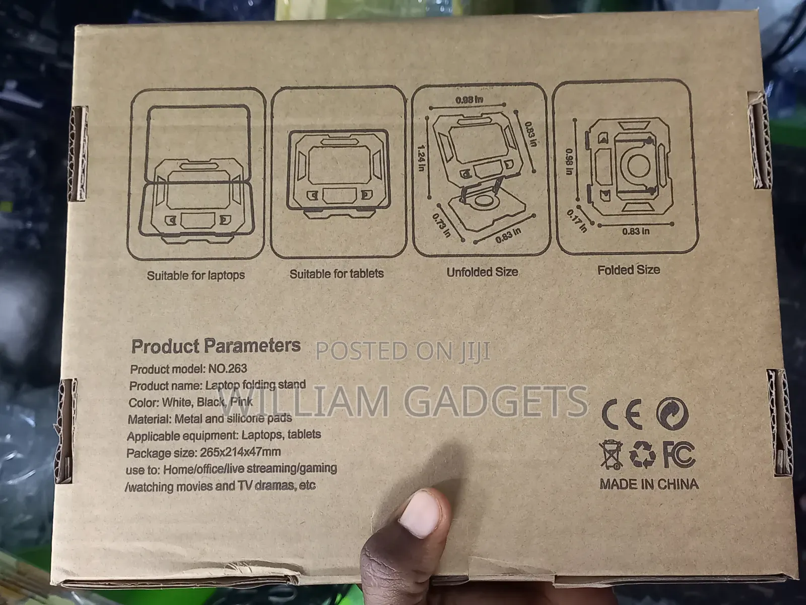 Laptop Metal Folding Stand