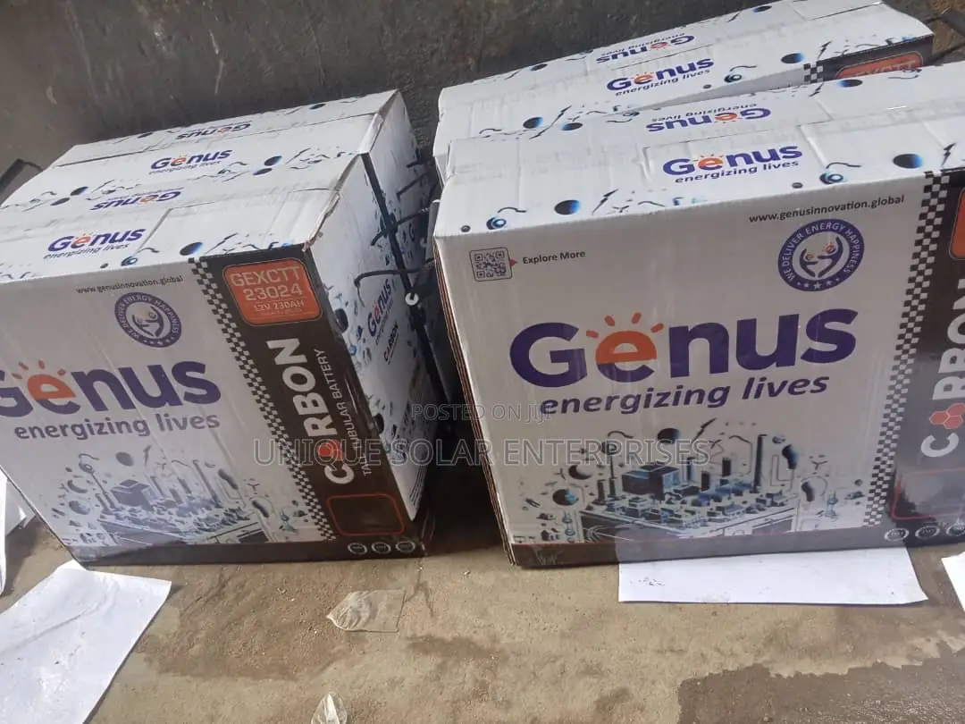 Genus 230ah Tubular Battery