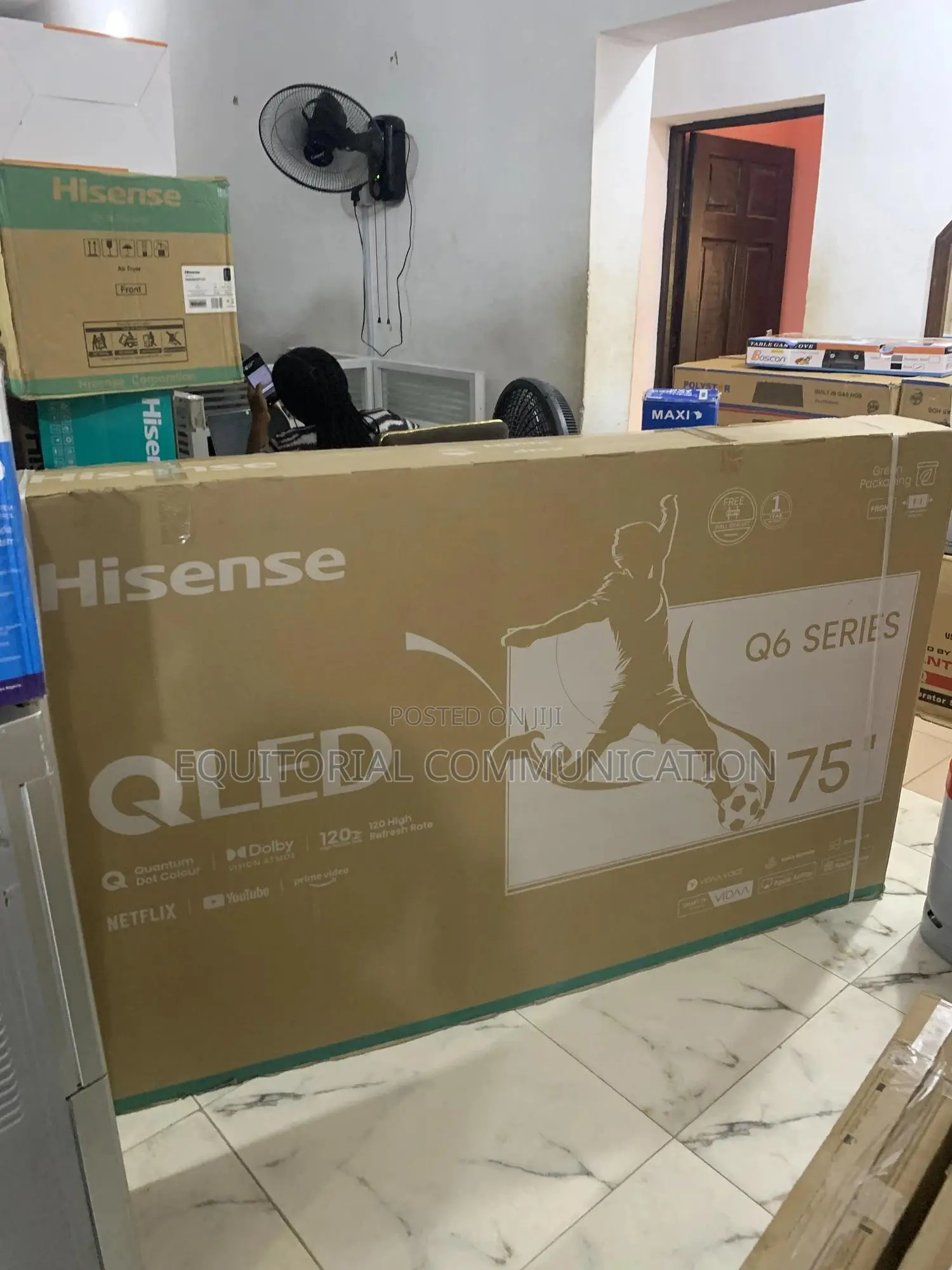 Smart Meets Spectacular – Hisense 75” Display