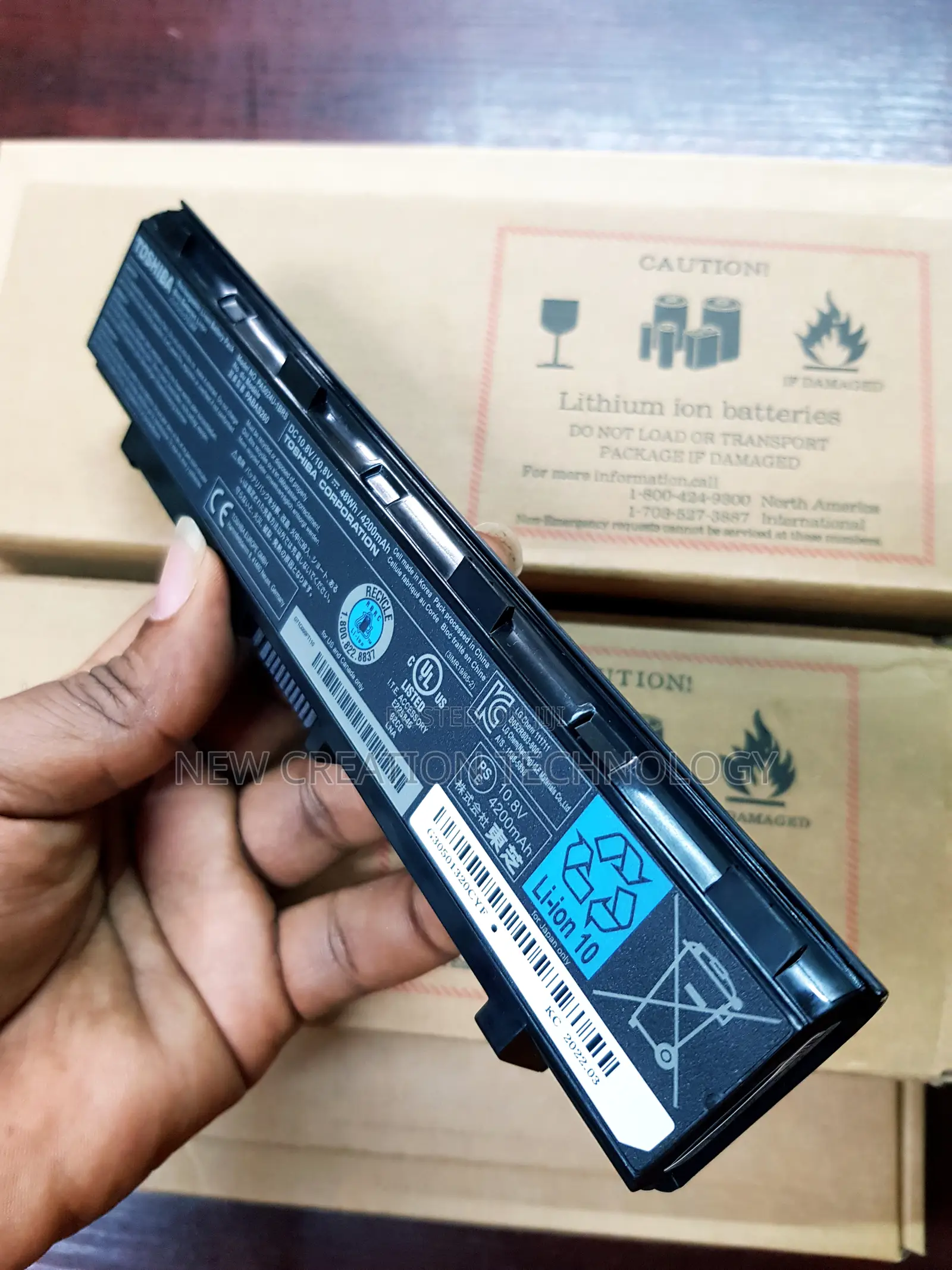 Genuine Toshiba Satellite Pa5024 Laptop Battery