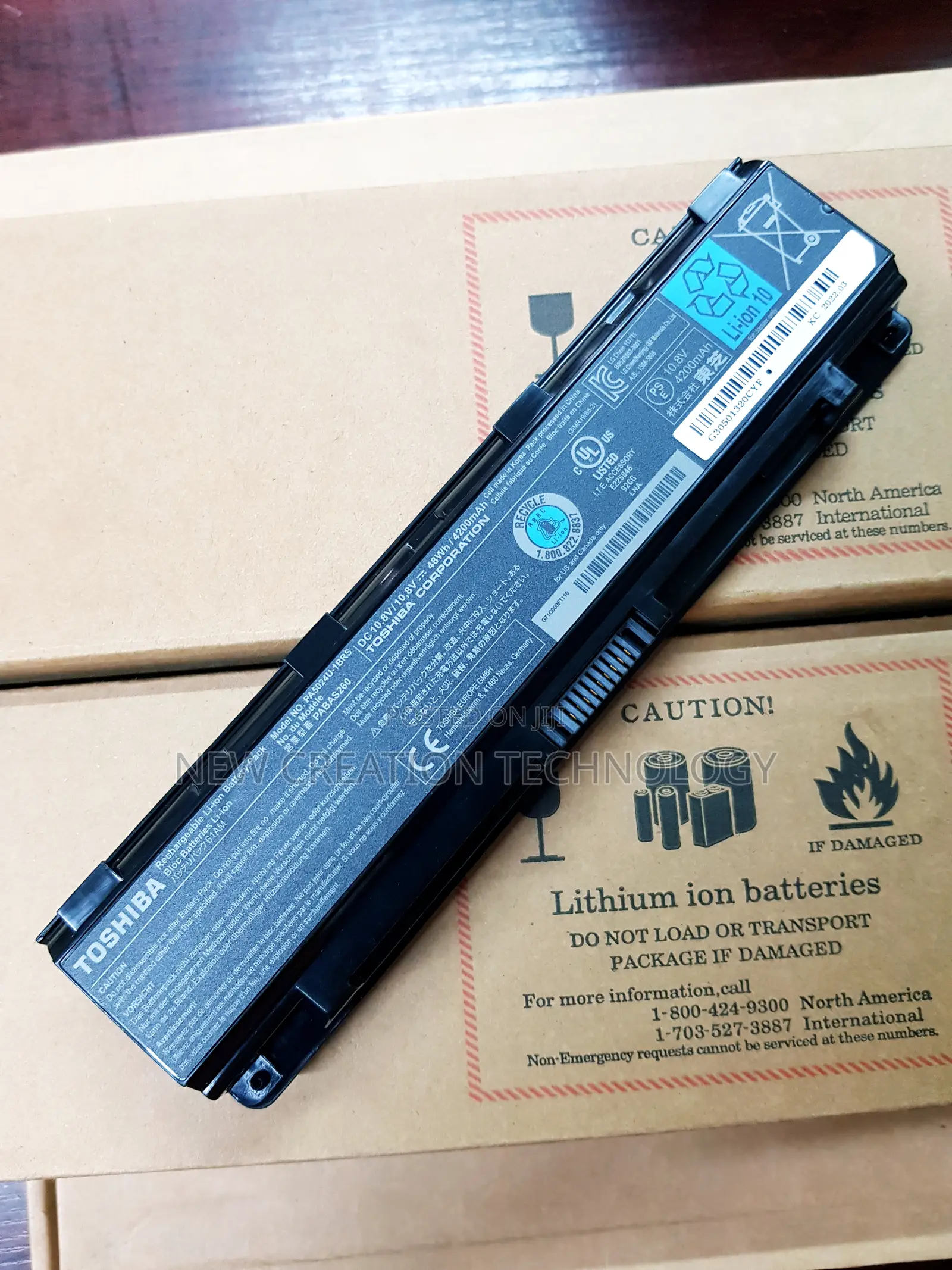 Genuine Toshiba Satellite Pa5024 Laptop Battery