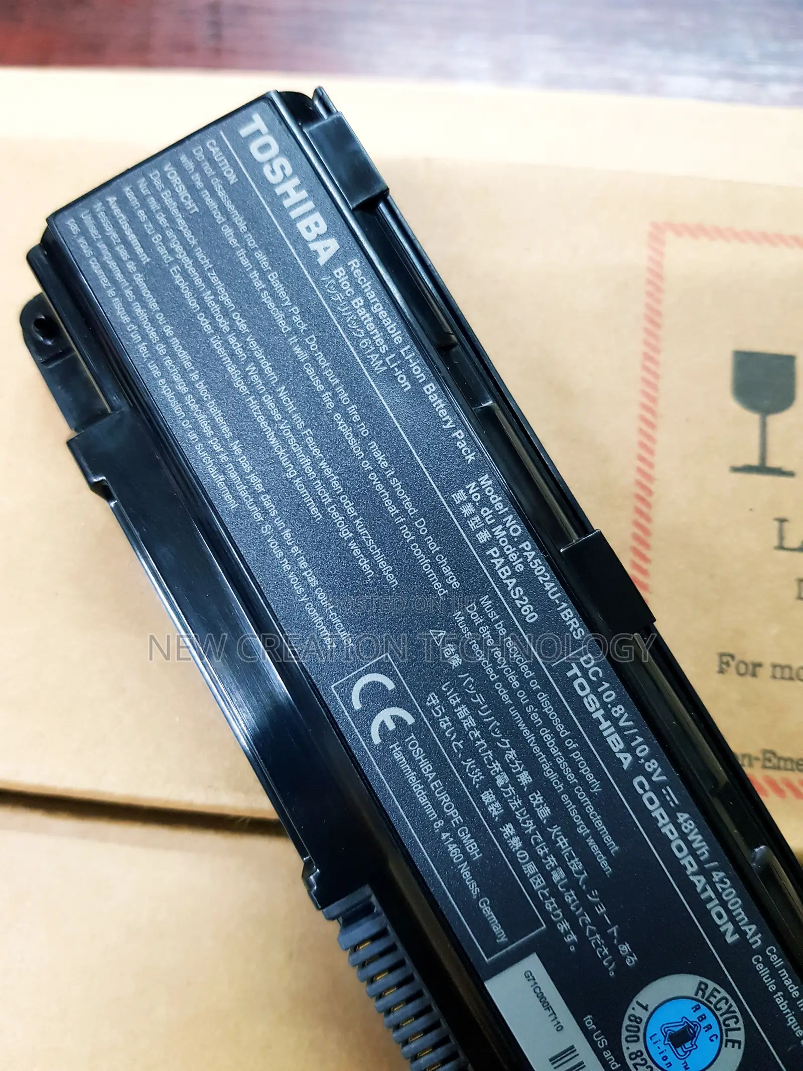 Genuine Toshiba Satellite Pa5024 Laptop Battery