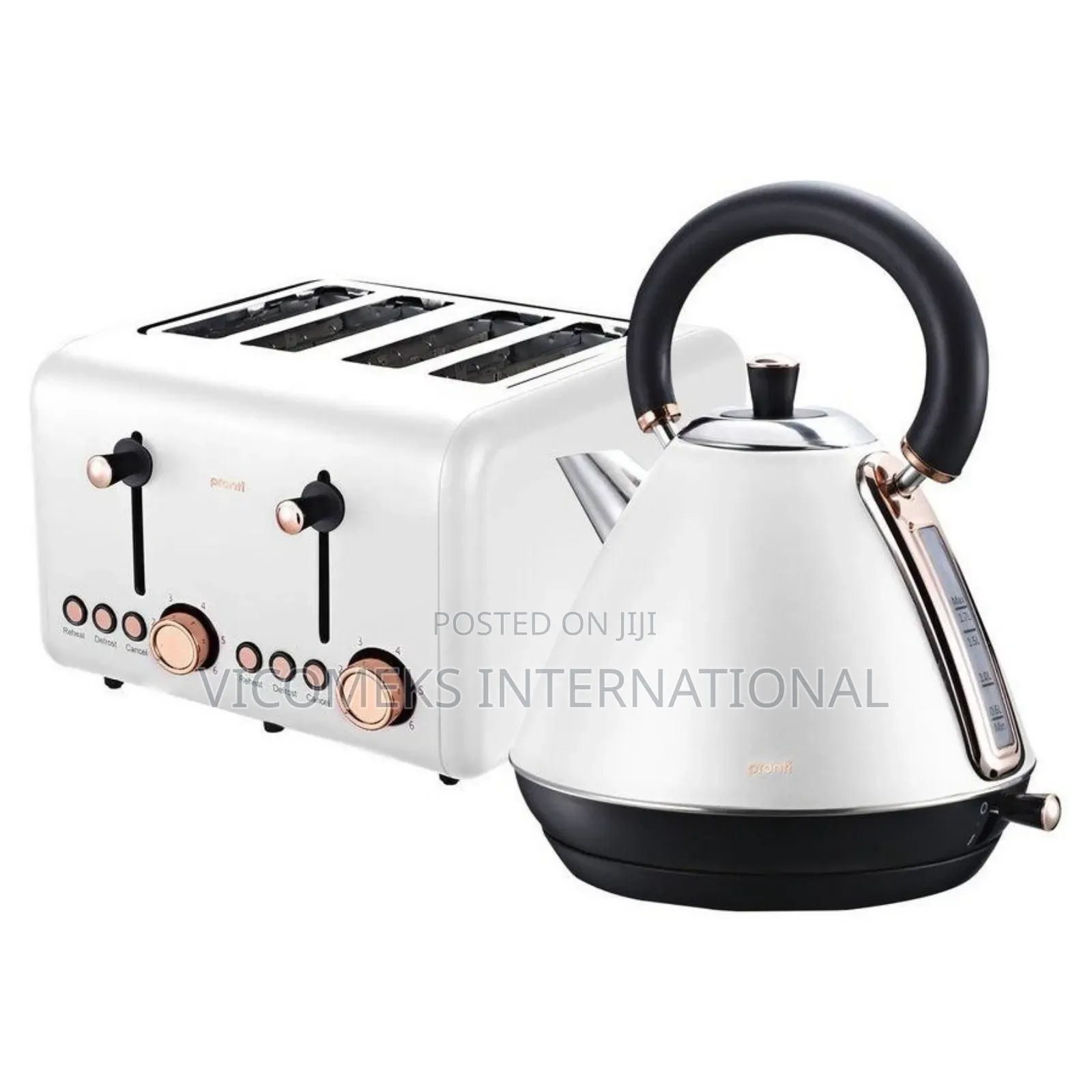 2in1 Pop Up Toaster and Kettle