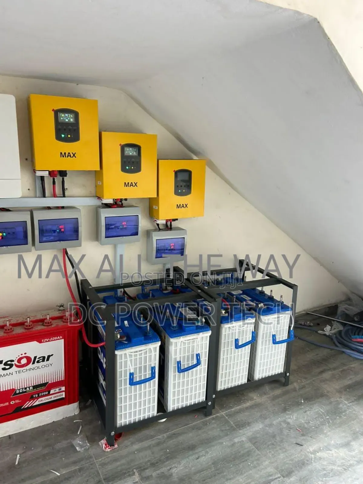 Max 1.5kva With Max Tubular Batteries (4.5kva Installation)