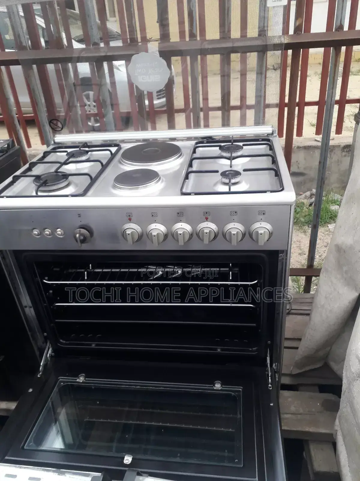6 Burner Gas Cooker With Oven