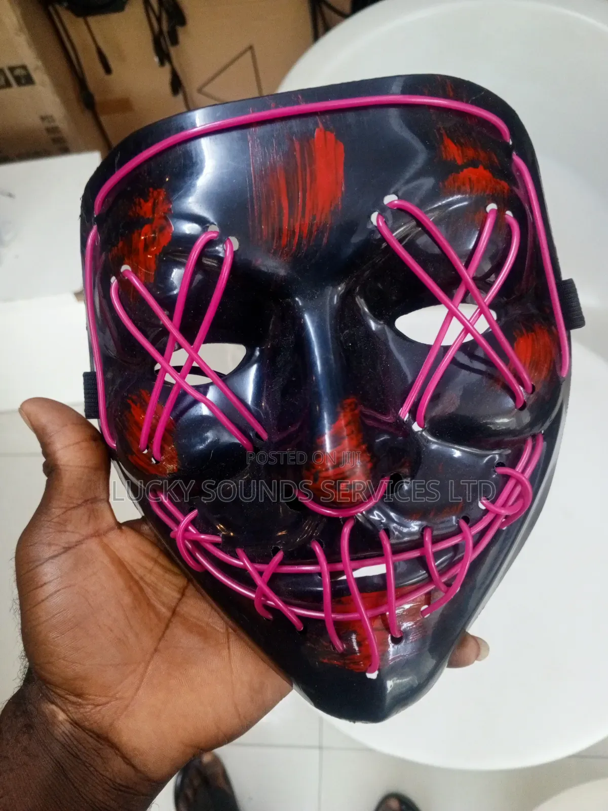 Club Masks With Light