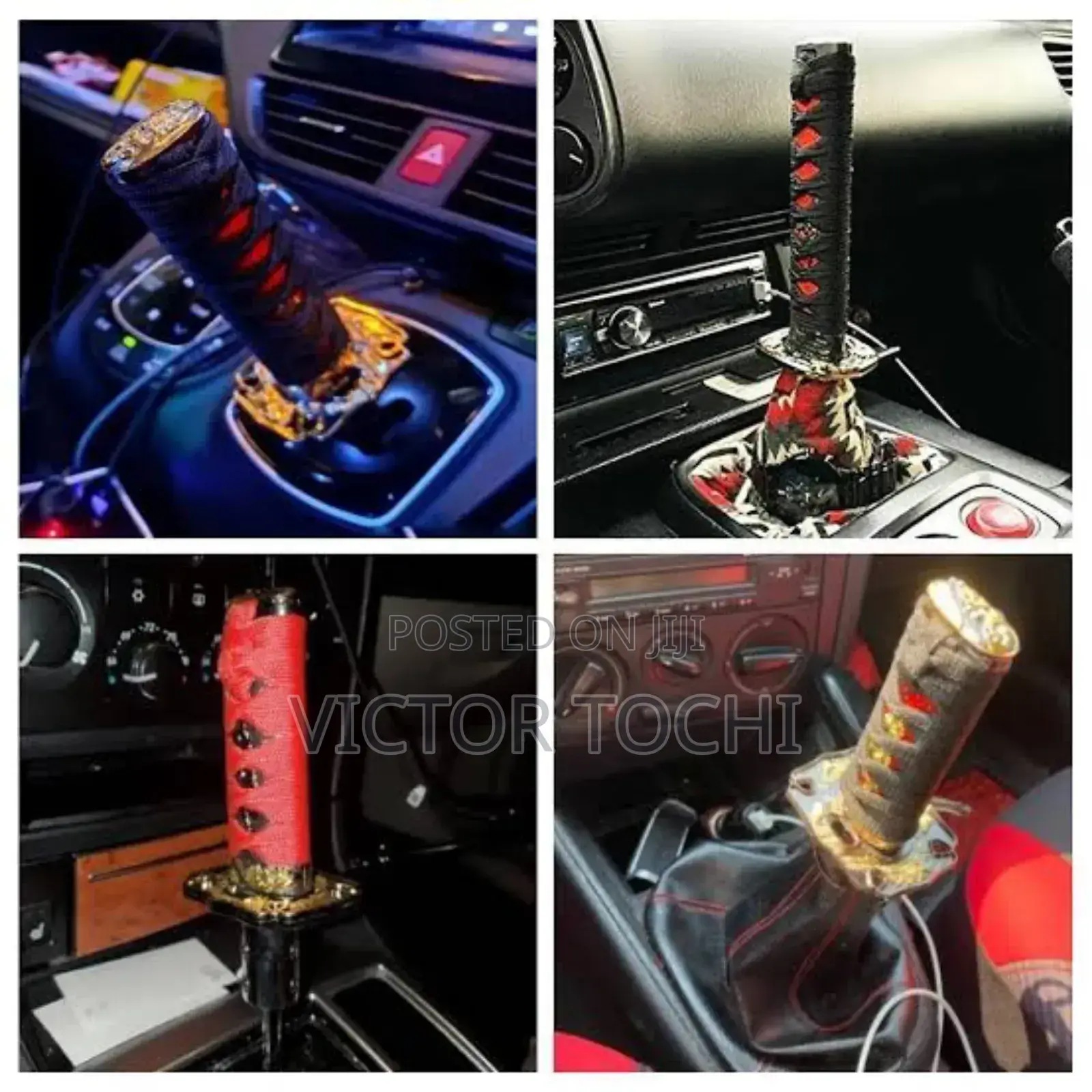 Samurai Katana Sword Head Gear Shift Knob