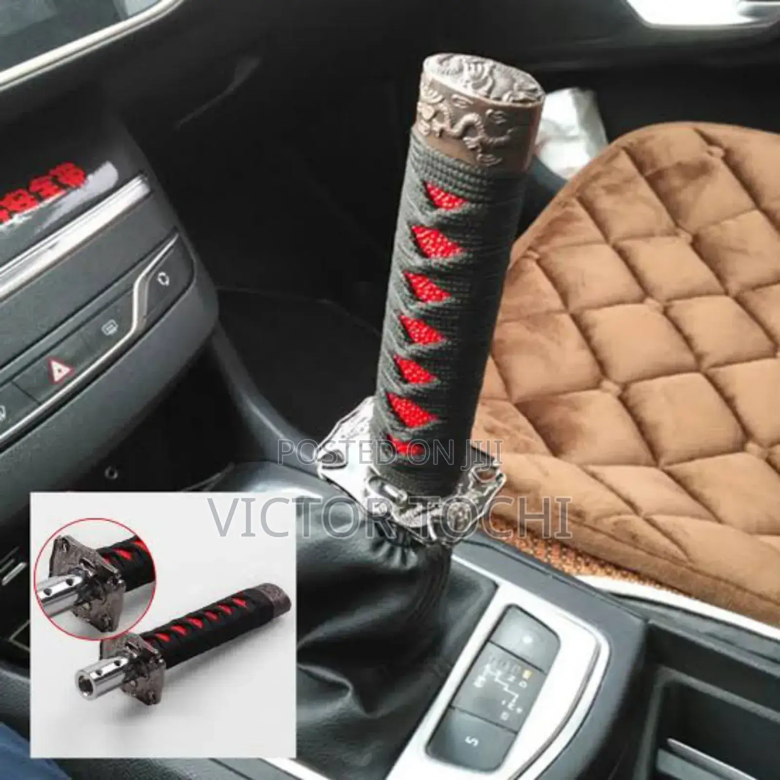 Samurai Katana Sword Head Gear Shift Knob