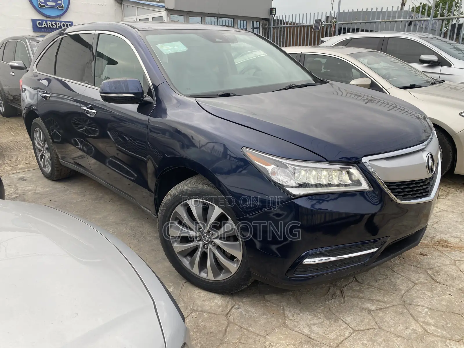 Acura MDX Technology Package 4dr SUV (3.5L 6cyl 6A) 2015 Blue