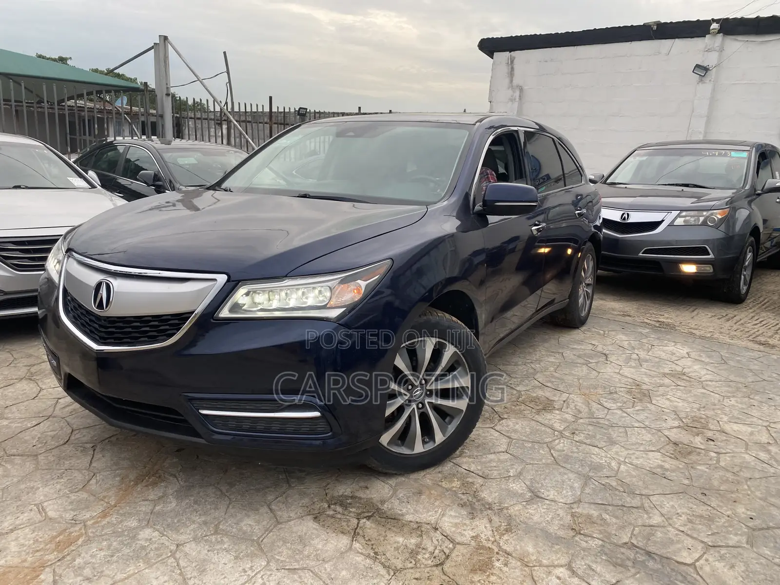 Acura MDX Technology Package 4dr SUV (3.5L 6cyl 6A) 2015 Blue