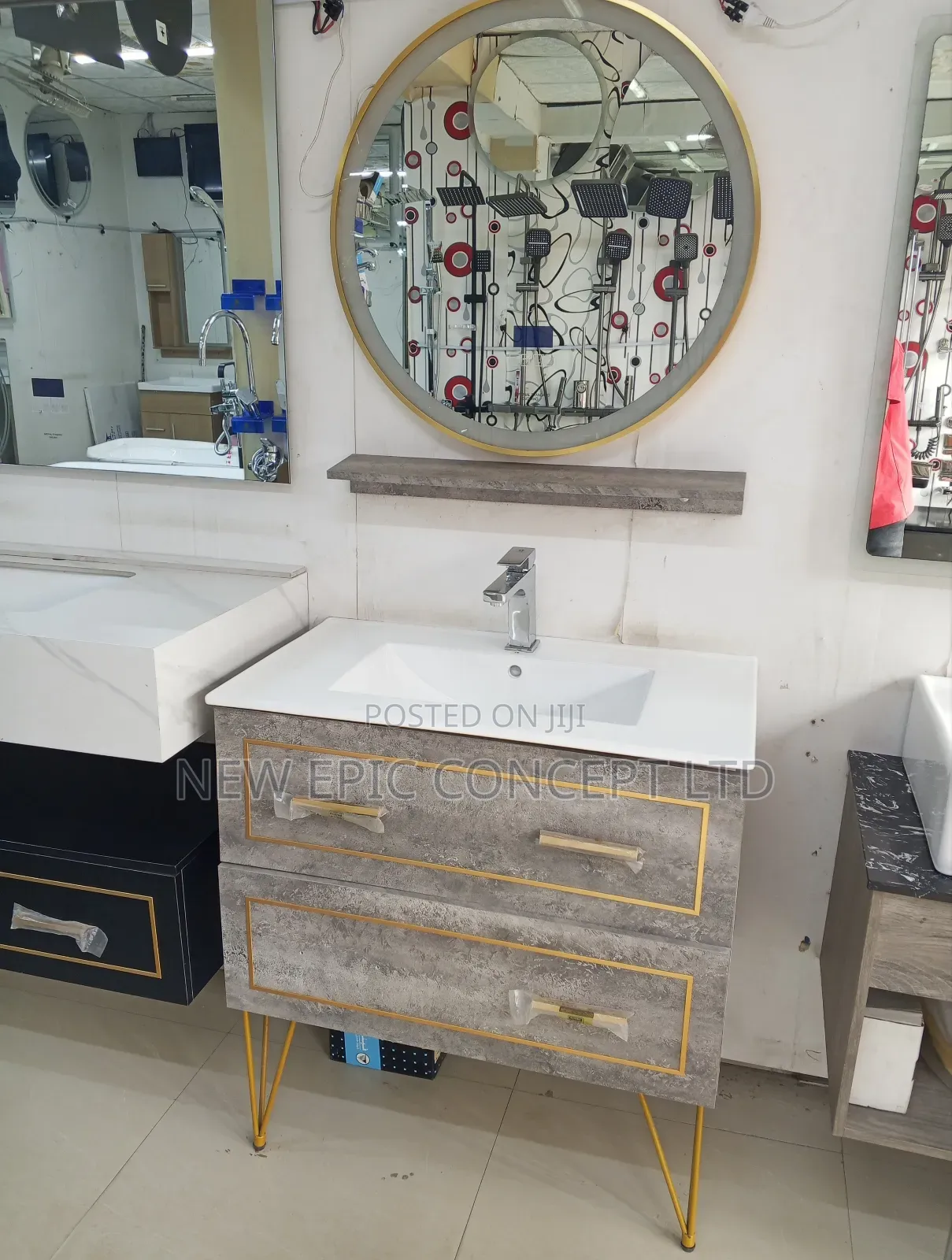 Cabinet With Bluetooth Mirror