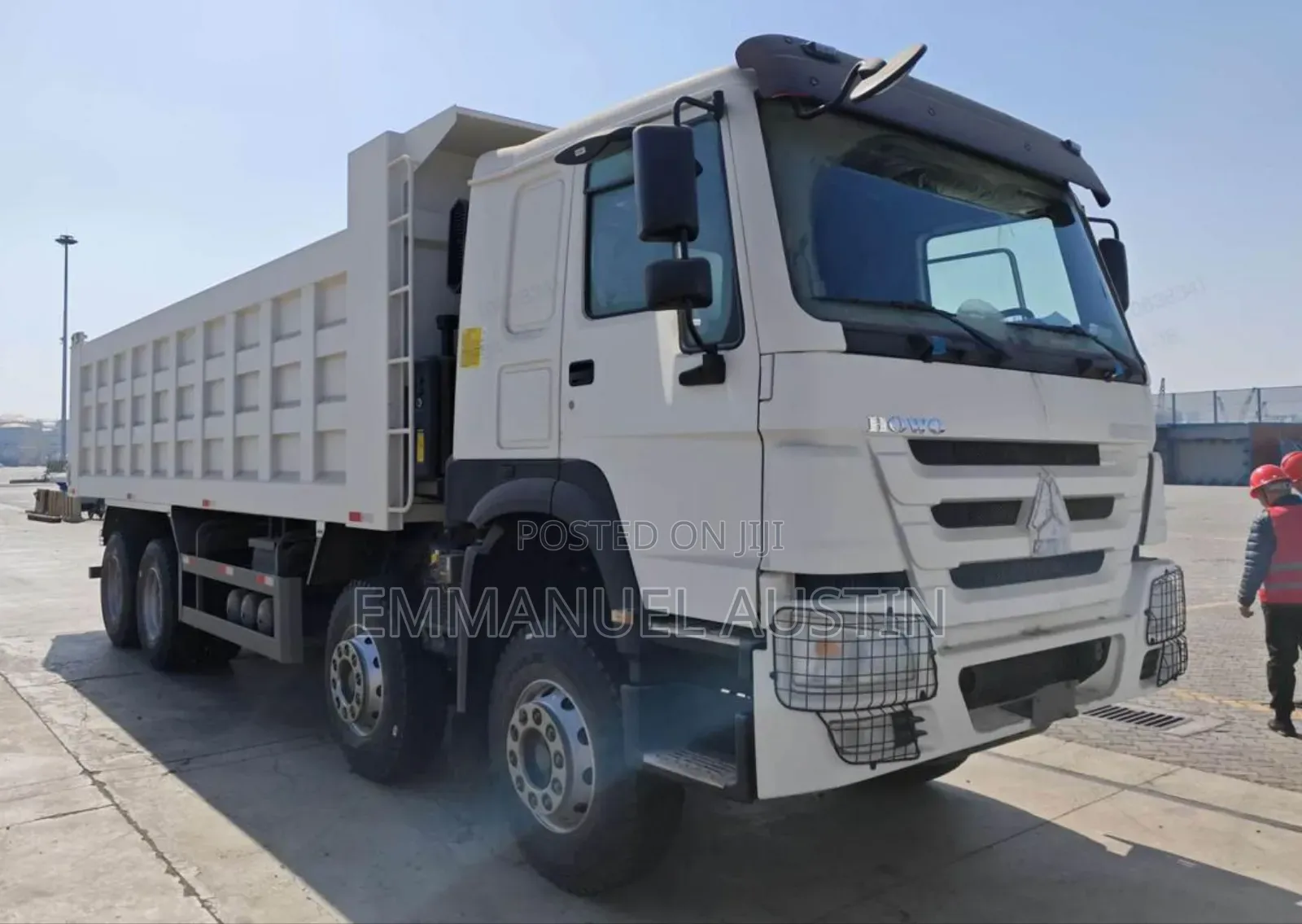 Brand New 12 Tyres Howo Dump Trucks for Sale