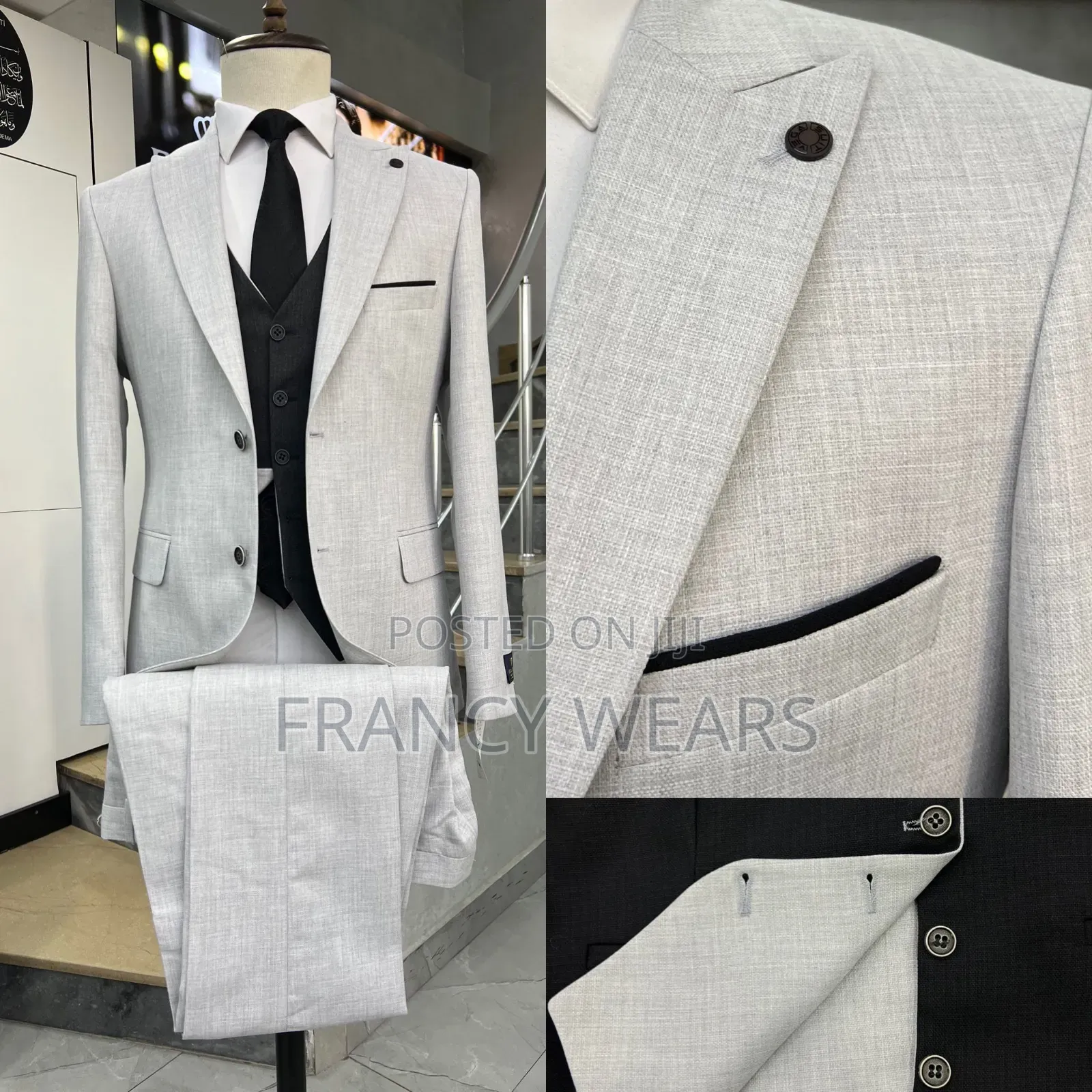3 Piece Quality Suits Available as Seen in Pictures