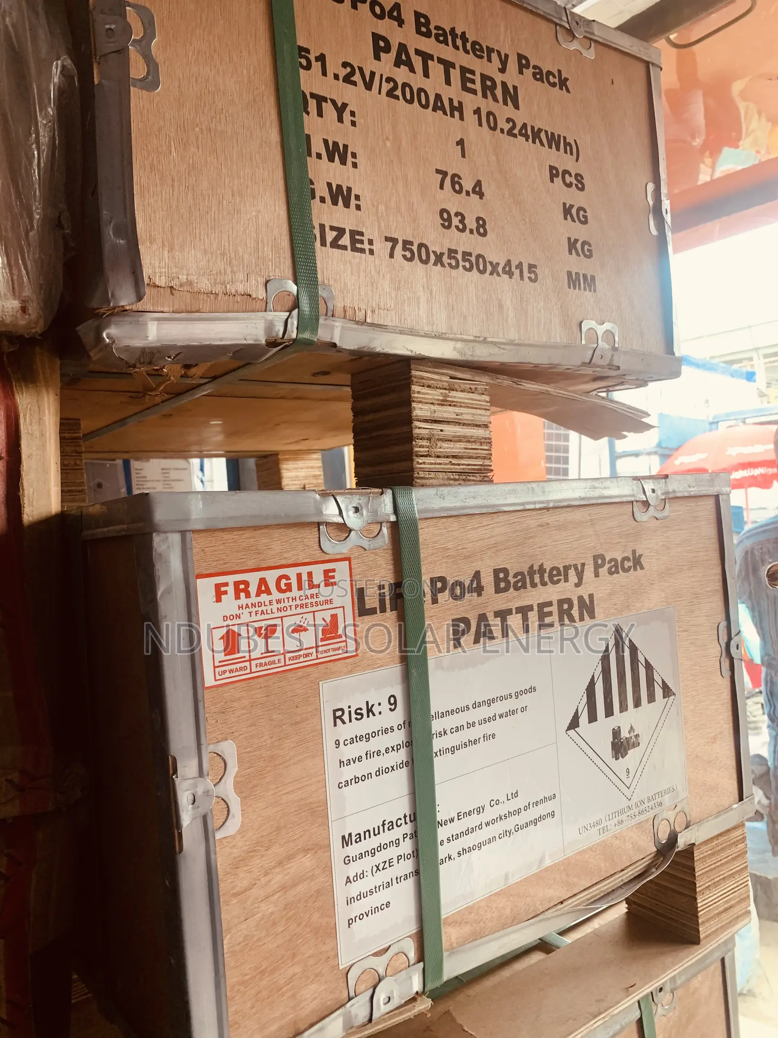 10.24kwh 51.2v Pattern Lithium Ion Batteries