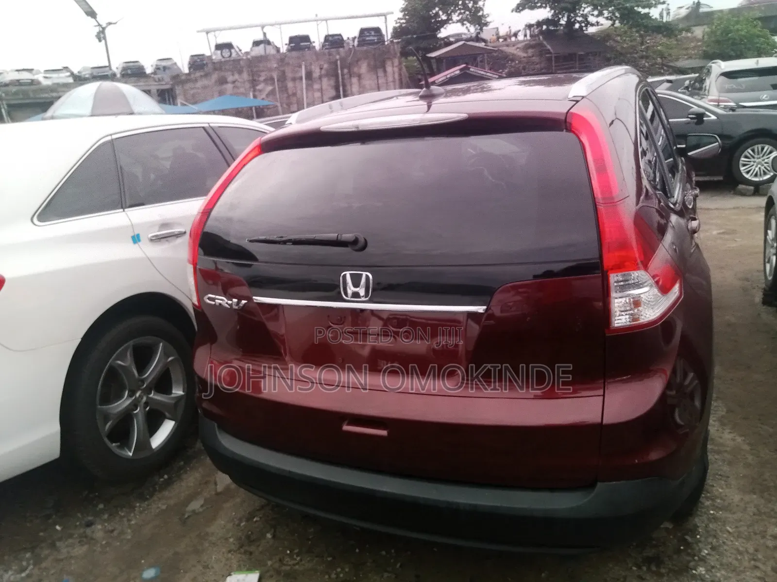 Honda CR-V EX 4dr SUV (2.4L 4cyl 5A) 2013 Red