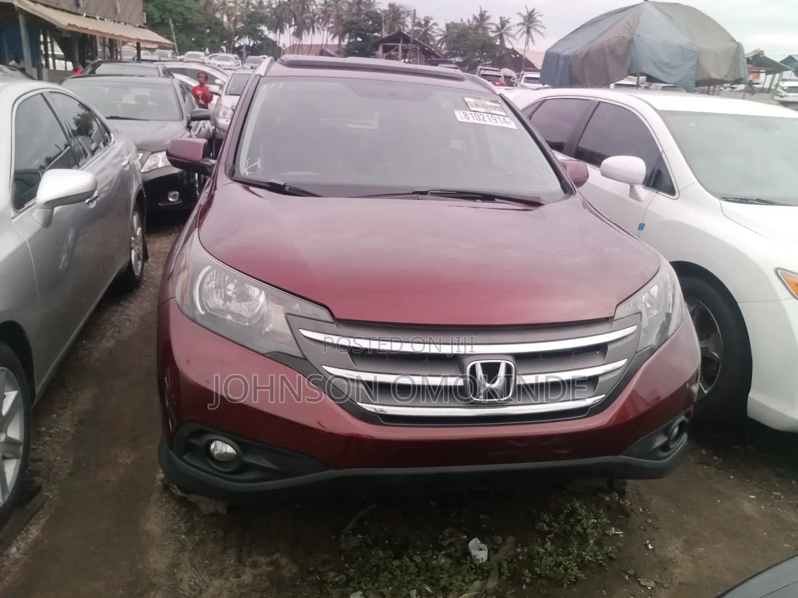 Honda CR-V EX 4dr SUV (2.4L 4cyl 5A) 2013 Red