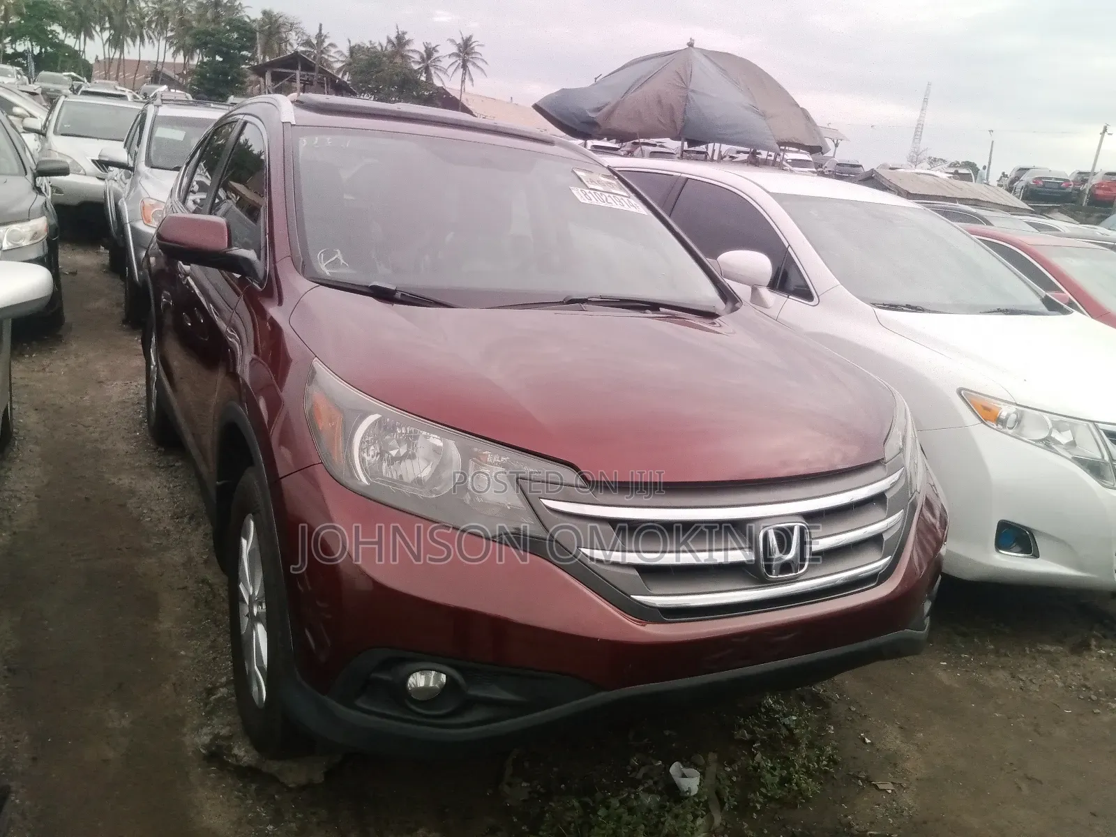 Honda CR-V EX 4dr SUV (2.4L 4cyl 5A) 2013 Red