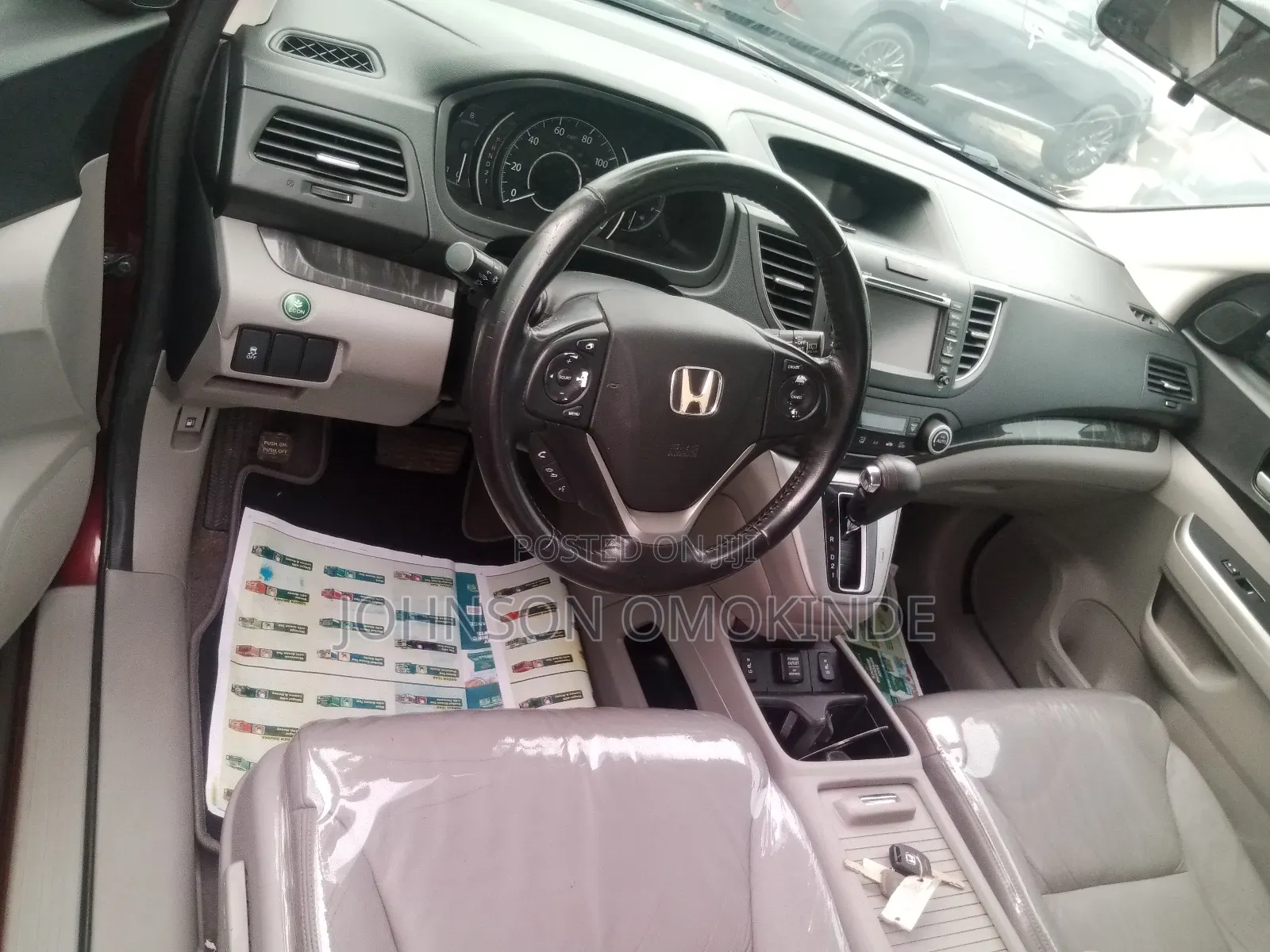 Honda CR-V EX 4dr SUV (2.4L 4cyl 5A) 2013 Red