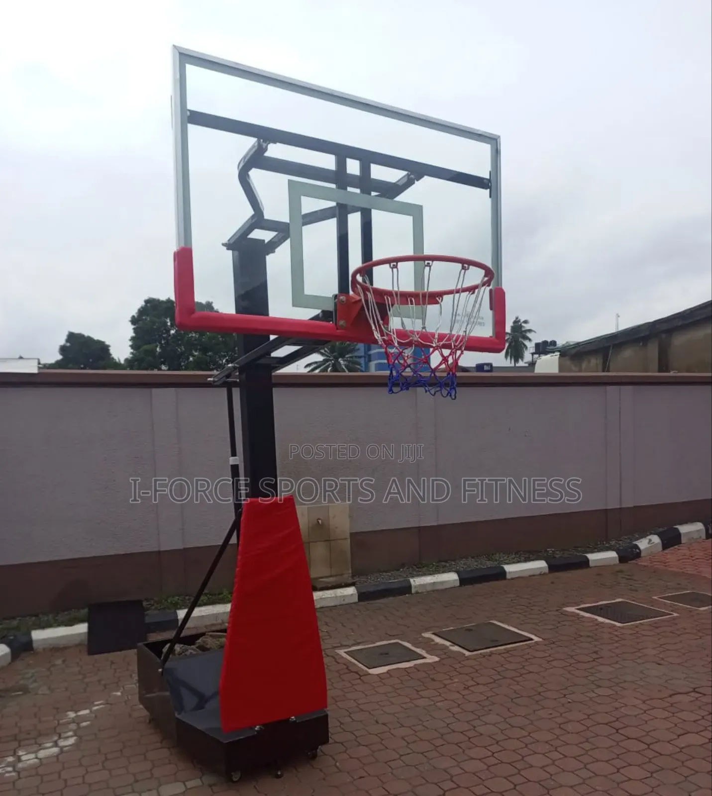 Set of 2 Olympic Basketball Stand