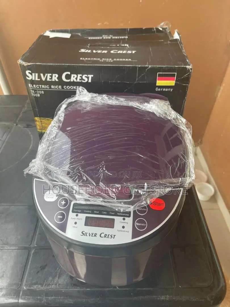 Digital Silver Crest Multifunctional Rice Cooker
