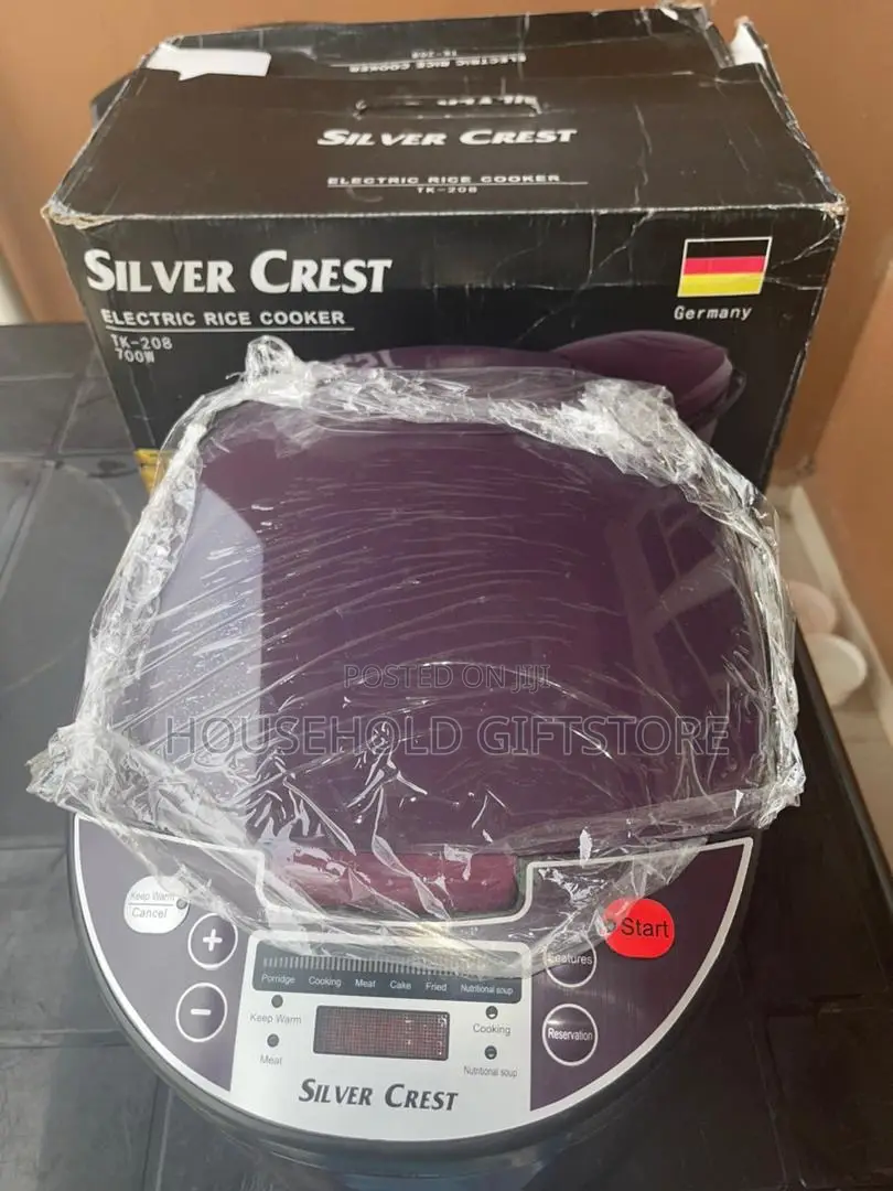 Digital Silver Crest Multifunctional Rice Cooker