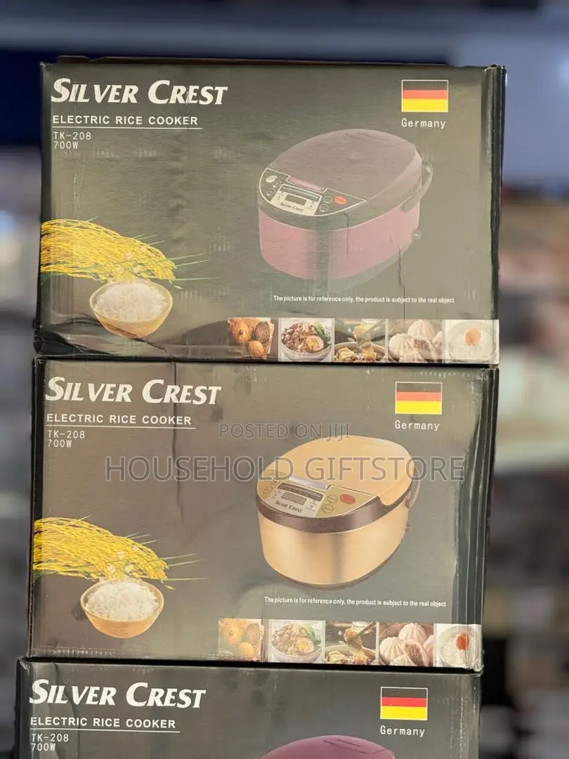 Digital Silver Crest Multifunctional Rice Cooker
