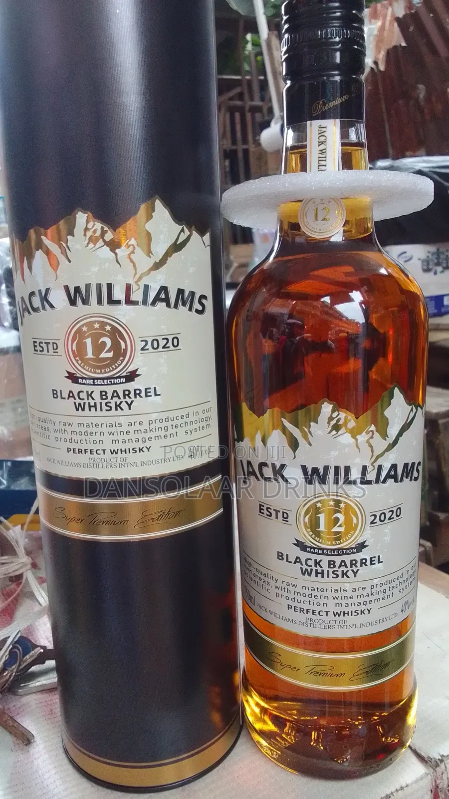 Jack Williams Black Barrel