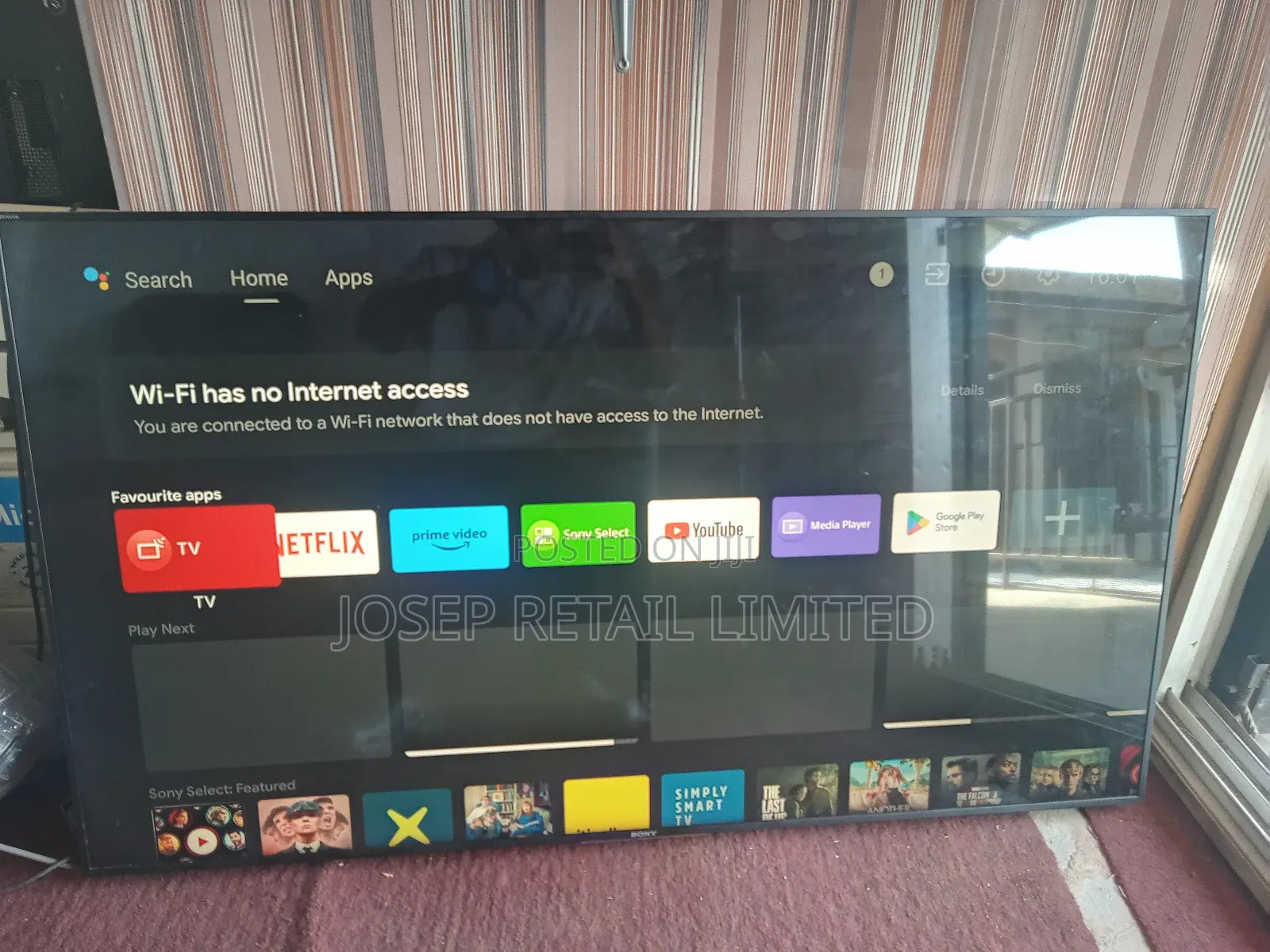 Sony Resolution Ultra Slim 55 Inches Smart Tv