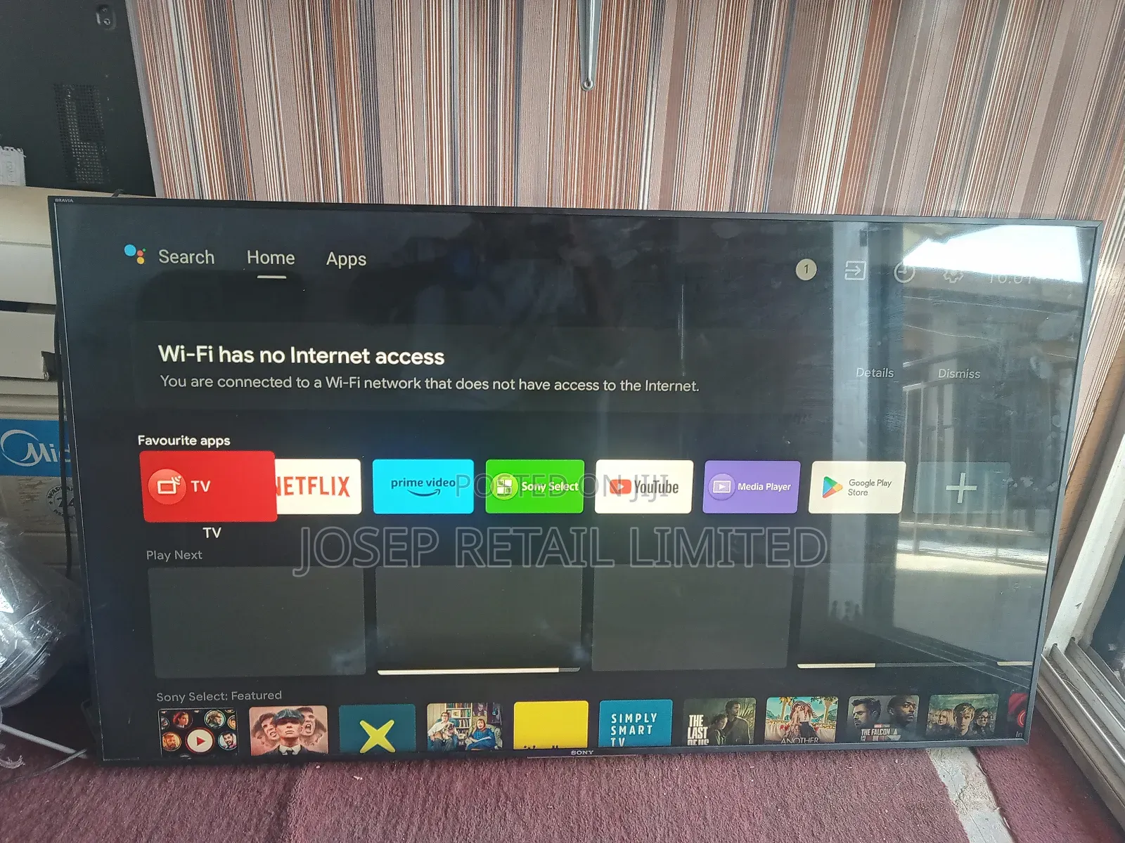 Sony Resolution Ultra Slim 55 Inches Smart Tv