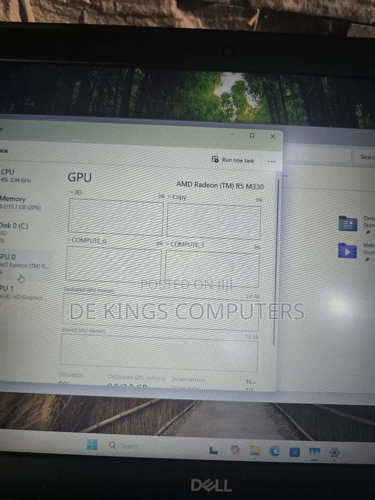 Laptop Dell Latitude 3580 16GB Intel Core i7 SSD 256GB