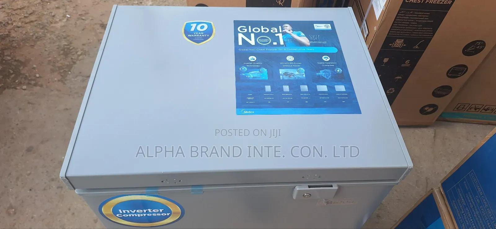 Midea 100lt Inverter Freezer